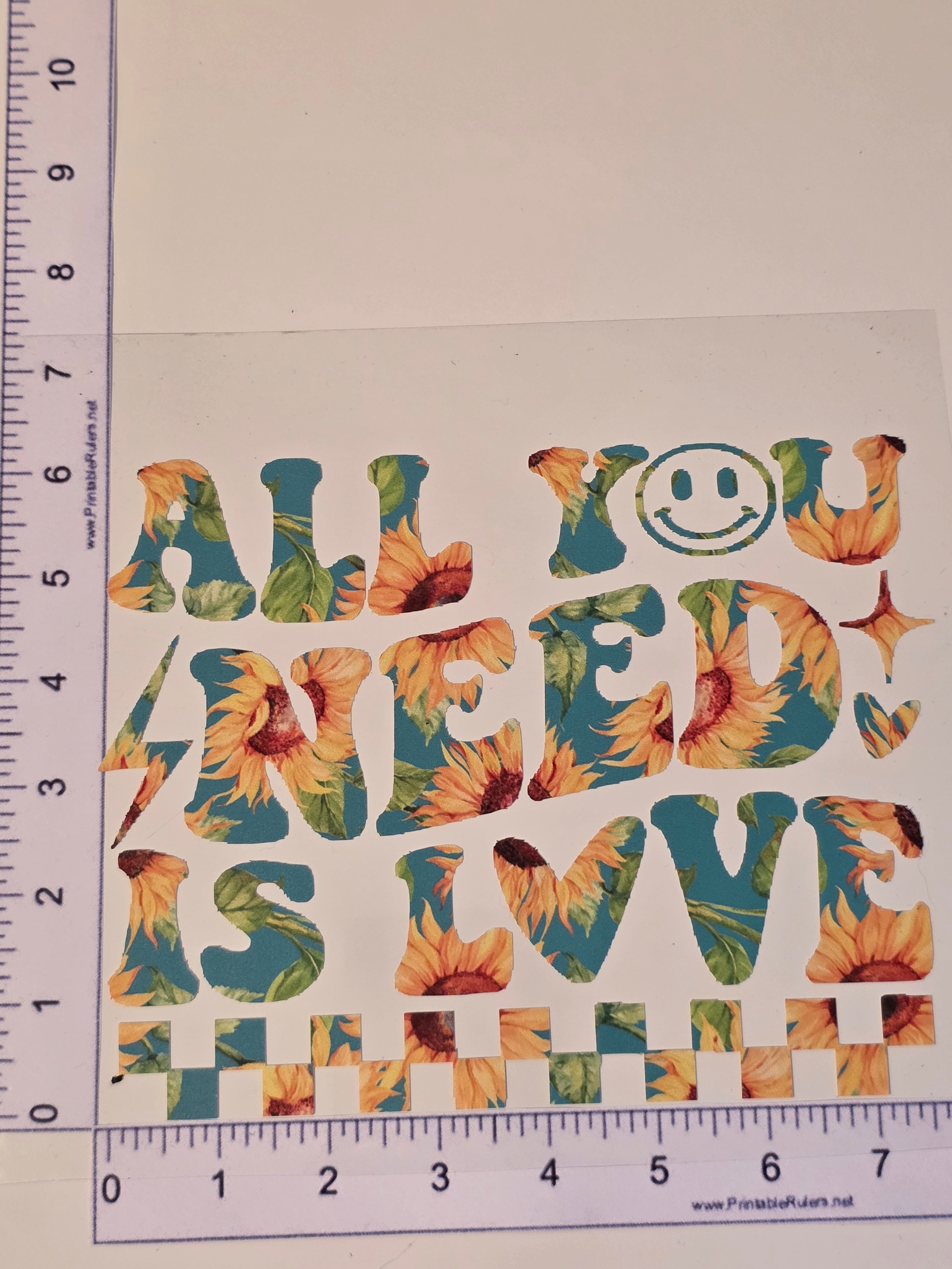 All You Need Is Love