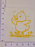 Cute Yellow Chick Decal
