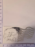 Eagle With a Flying Flag