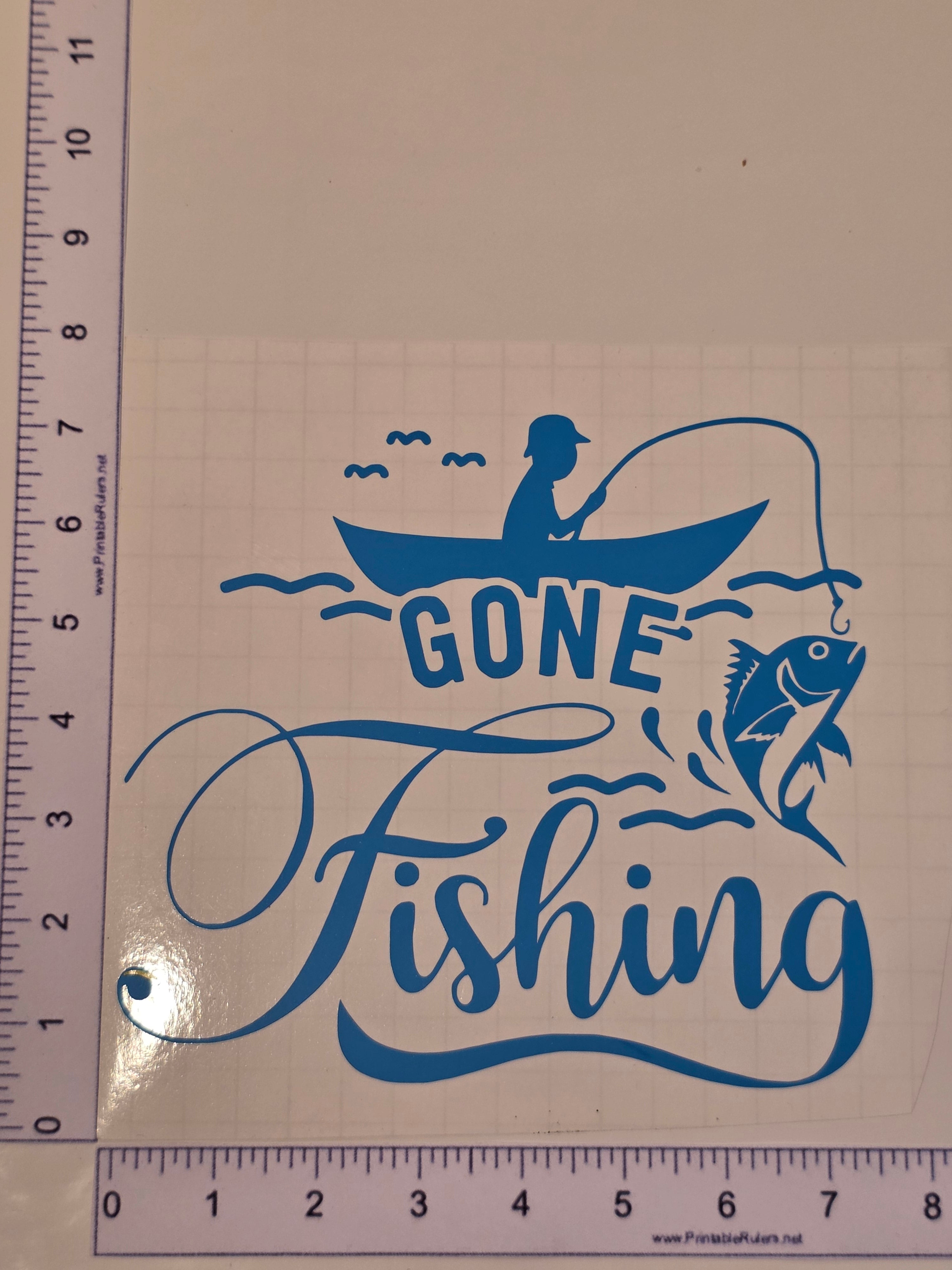 Blue Gone Fishing