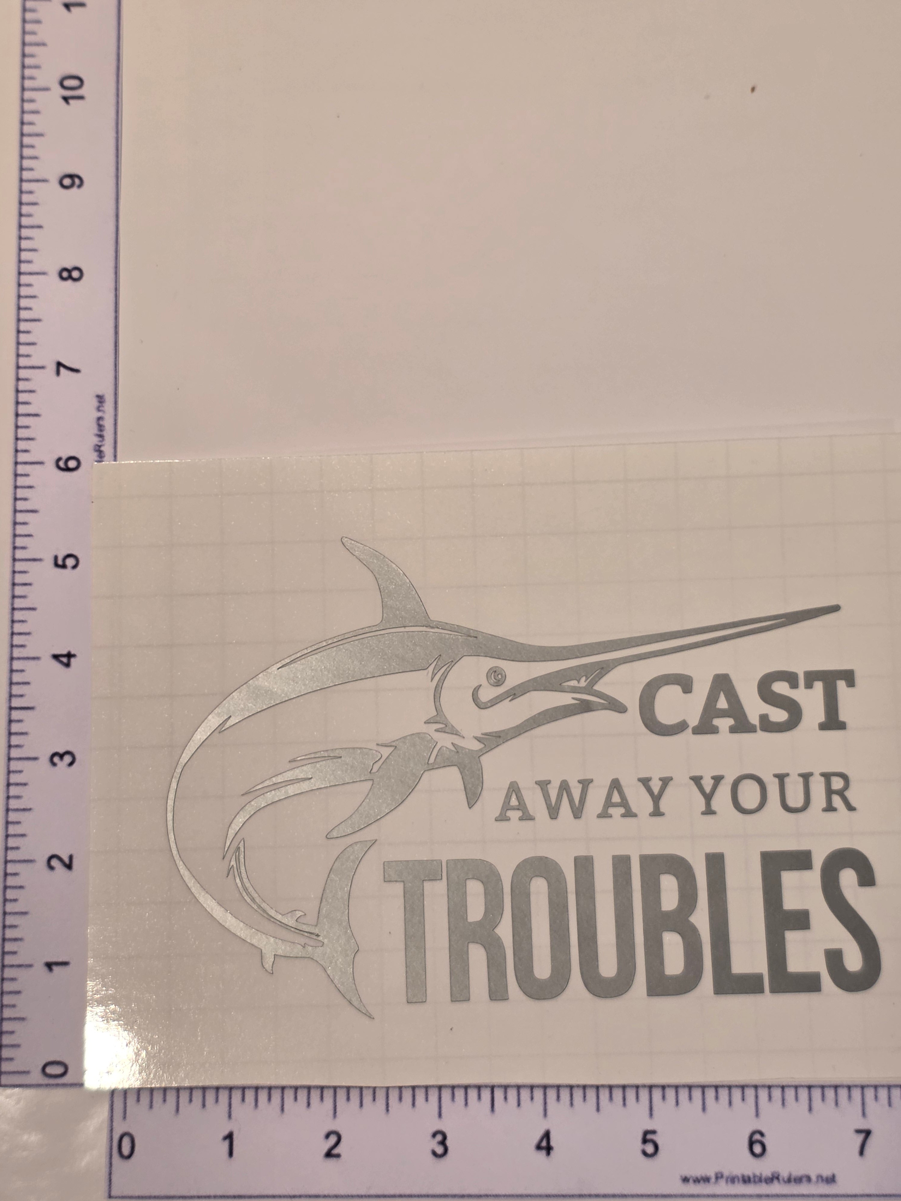 Silver Cast Away Your Troubles
