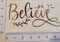 Believe