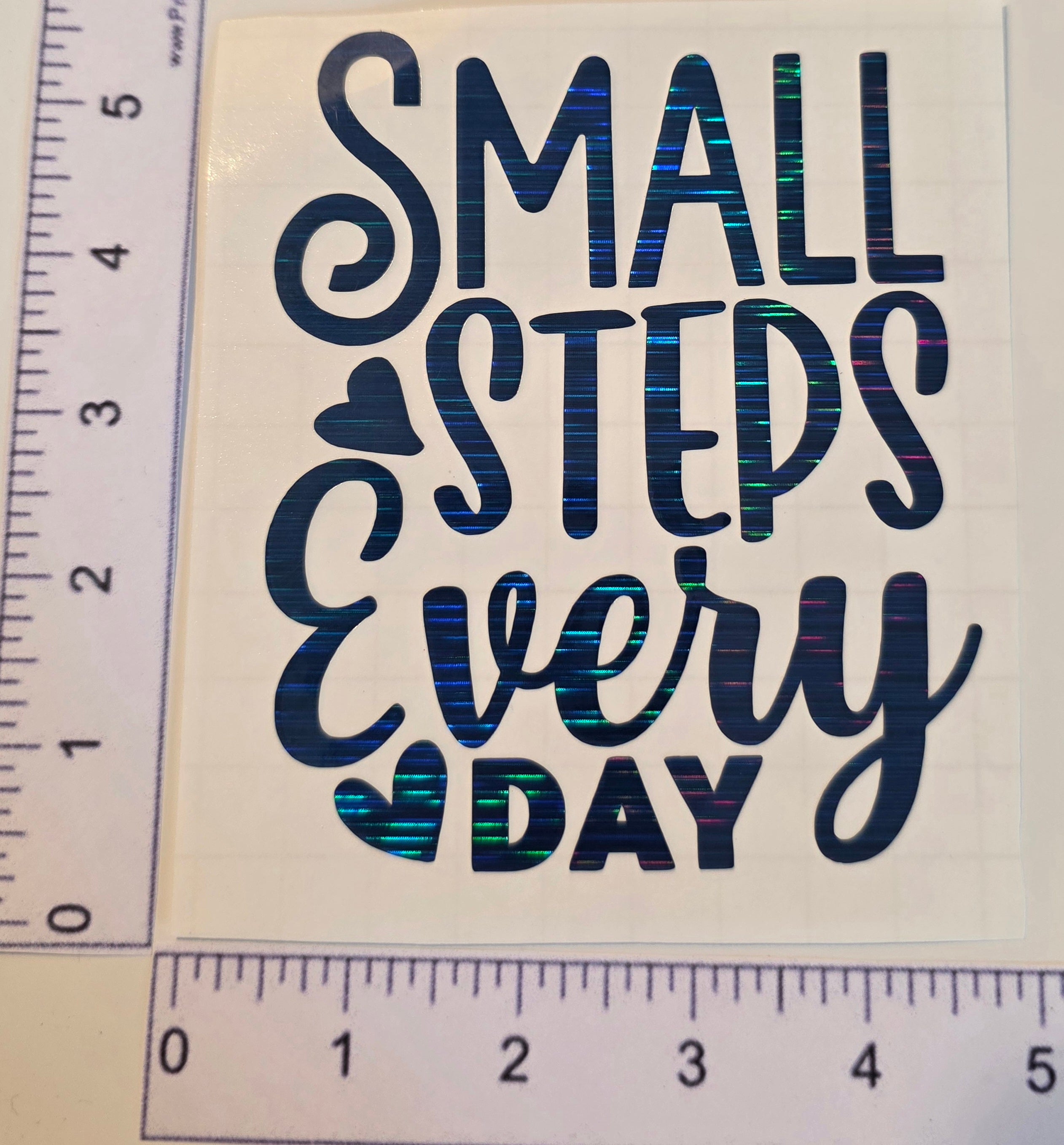 Small Steps Every Day