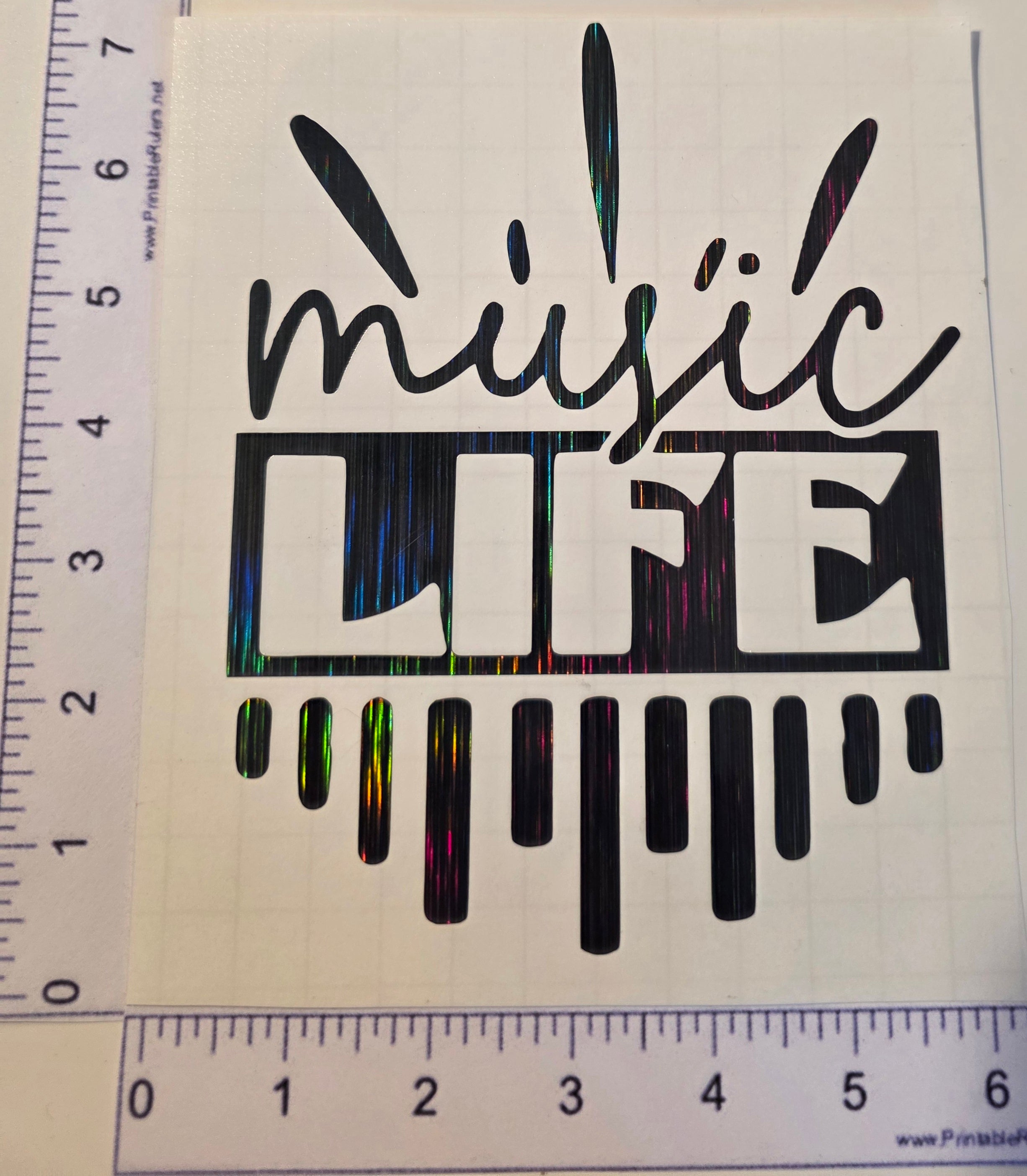 Music Life Decal
