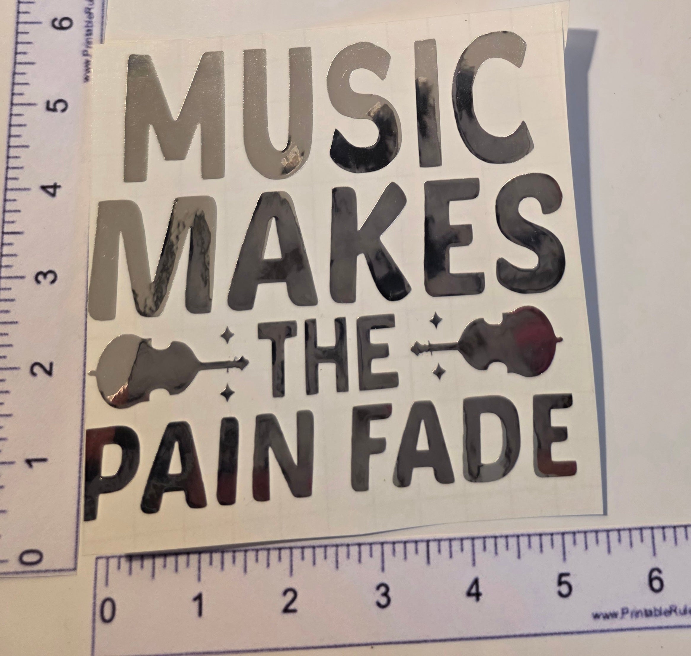 Music Makes The Pain Fade