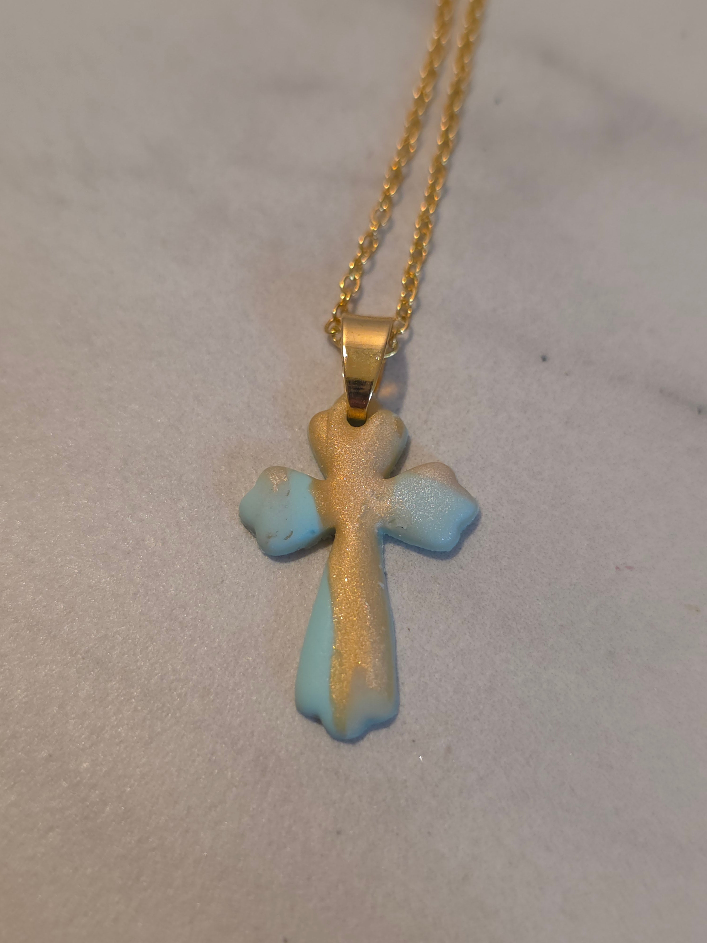 Clay Cross Necklace