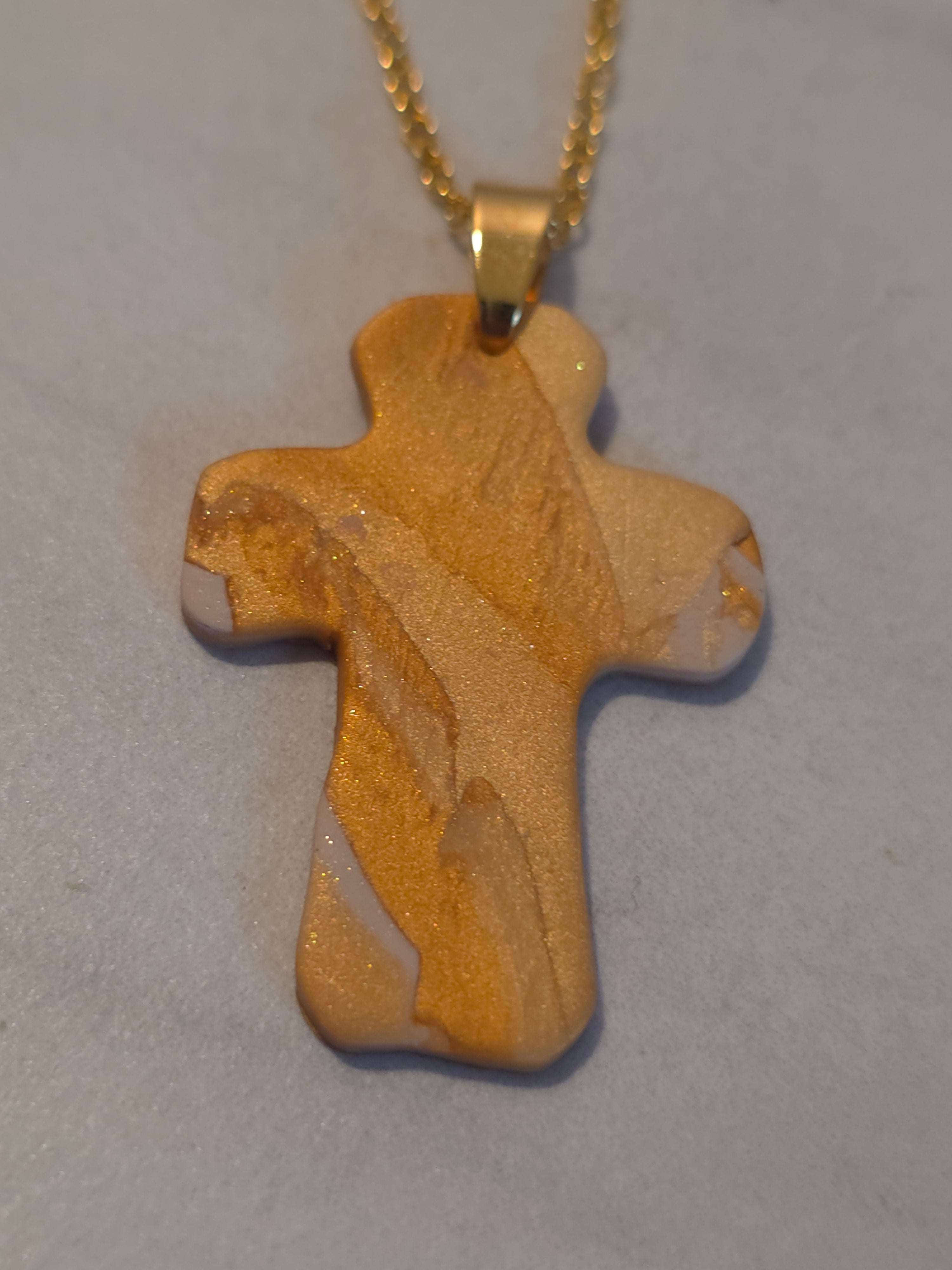 Clay Cross Necklace