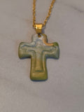 Clay Cross Necklace
