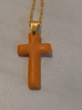 Clay Cross Necklace