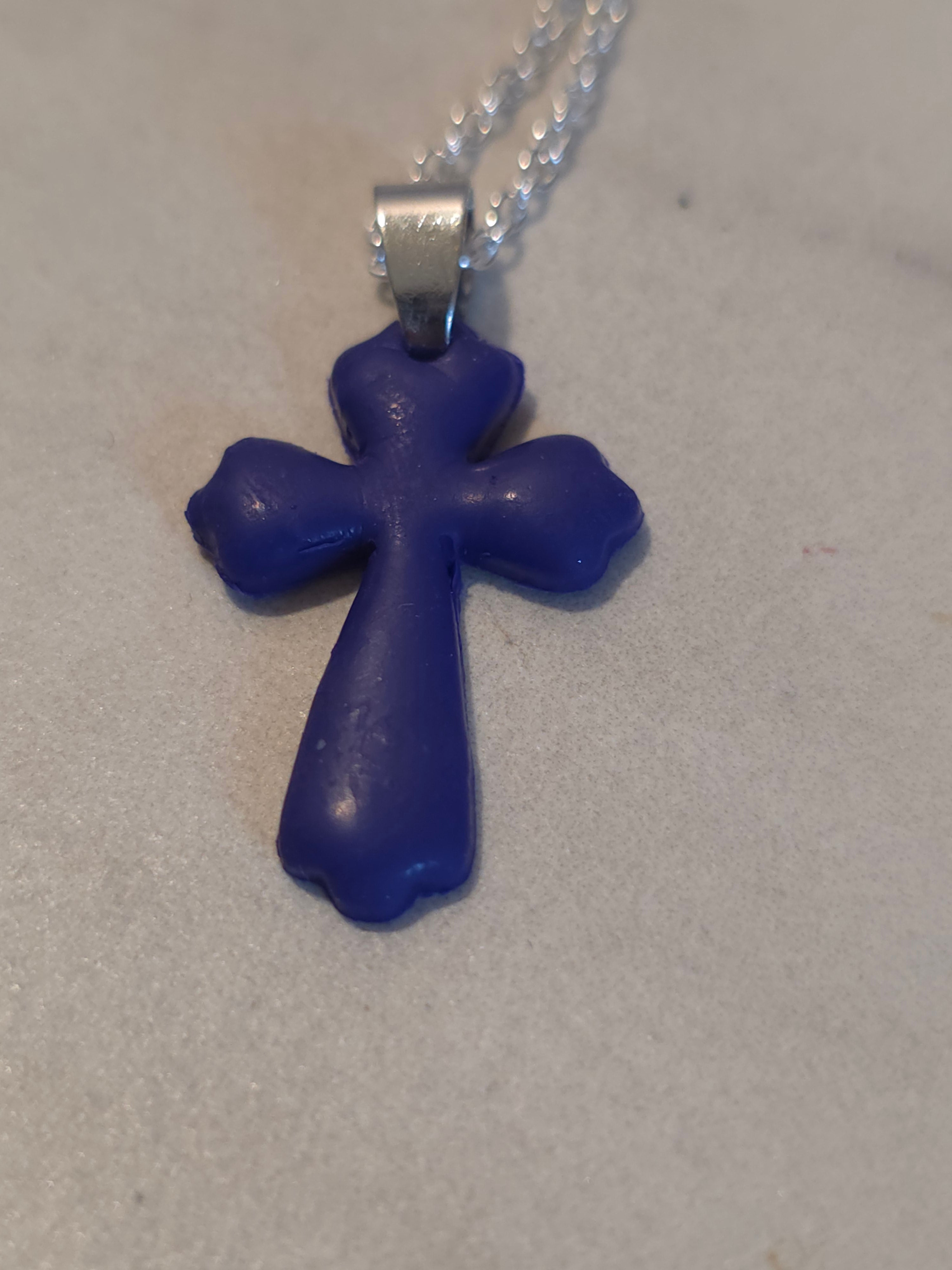 Clay Cross Necklace