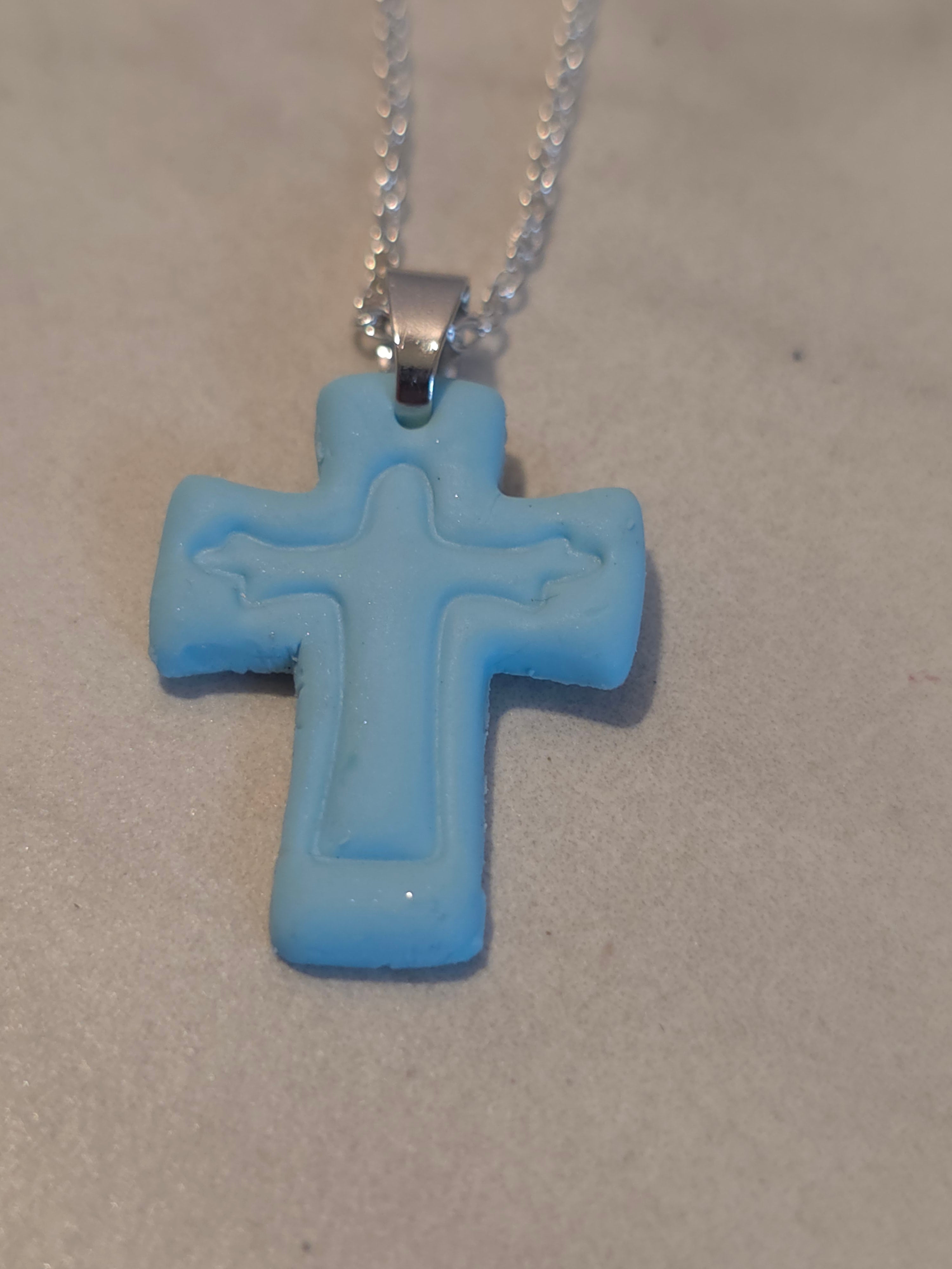 Clay Cross Necklace