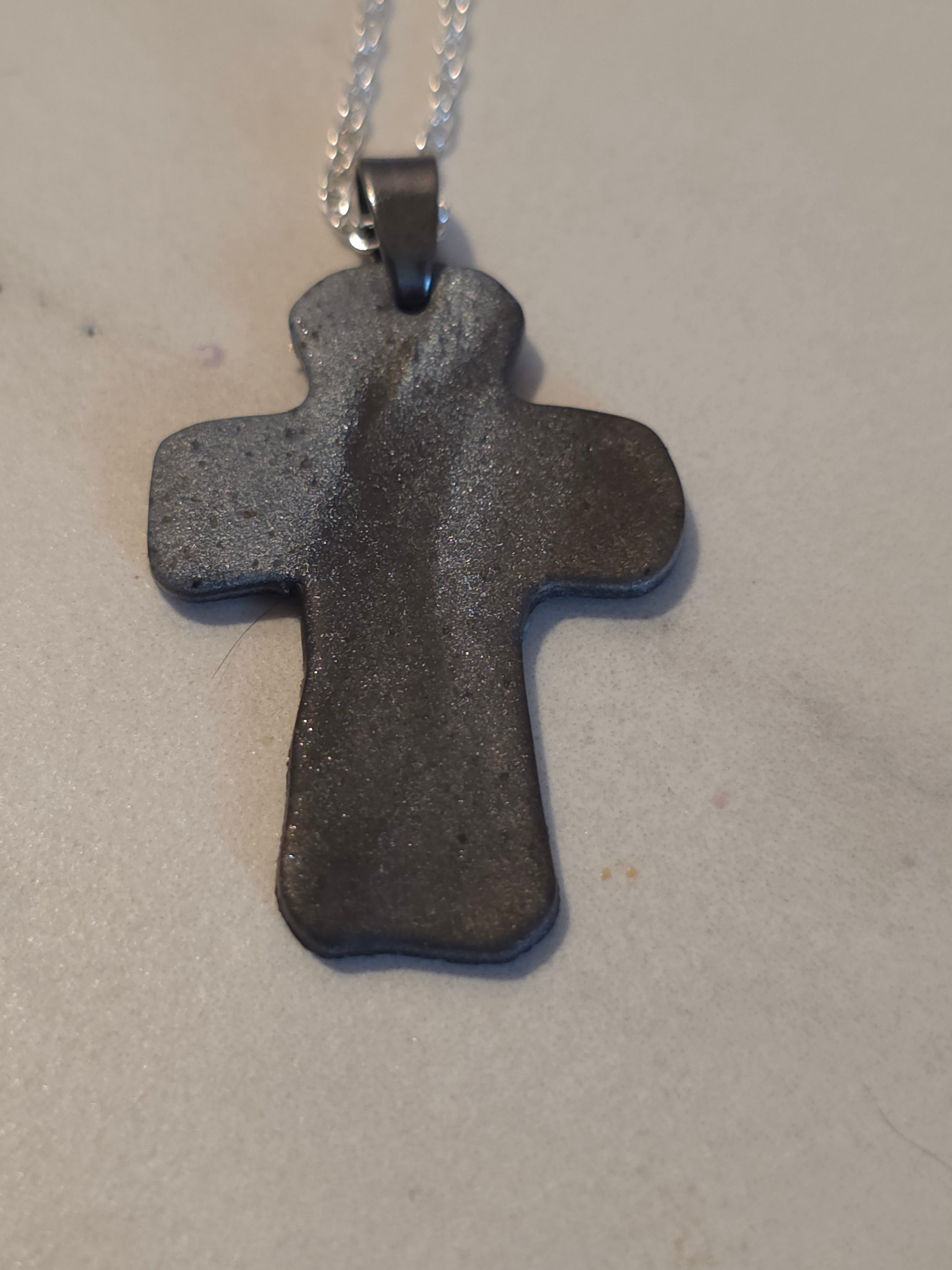 Clay Cross Necklace