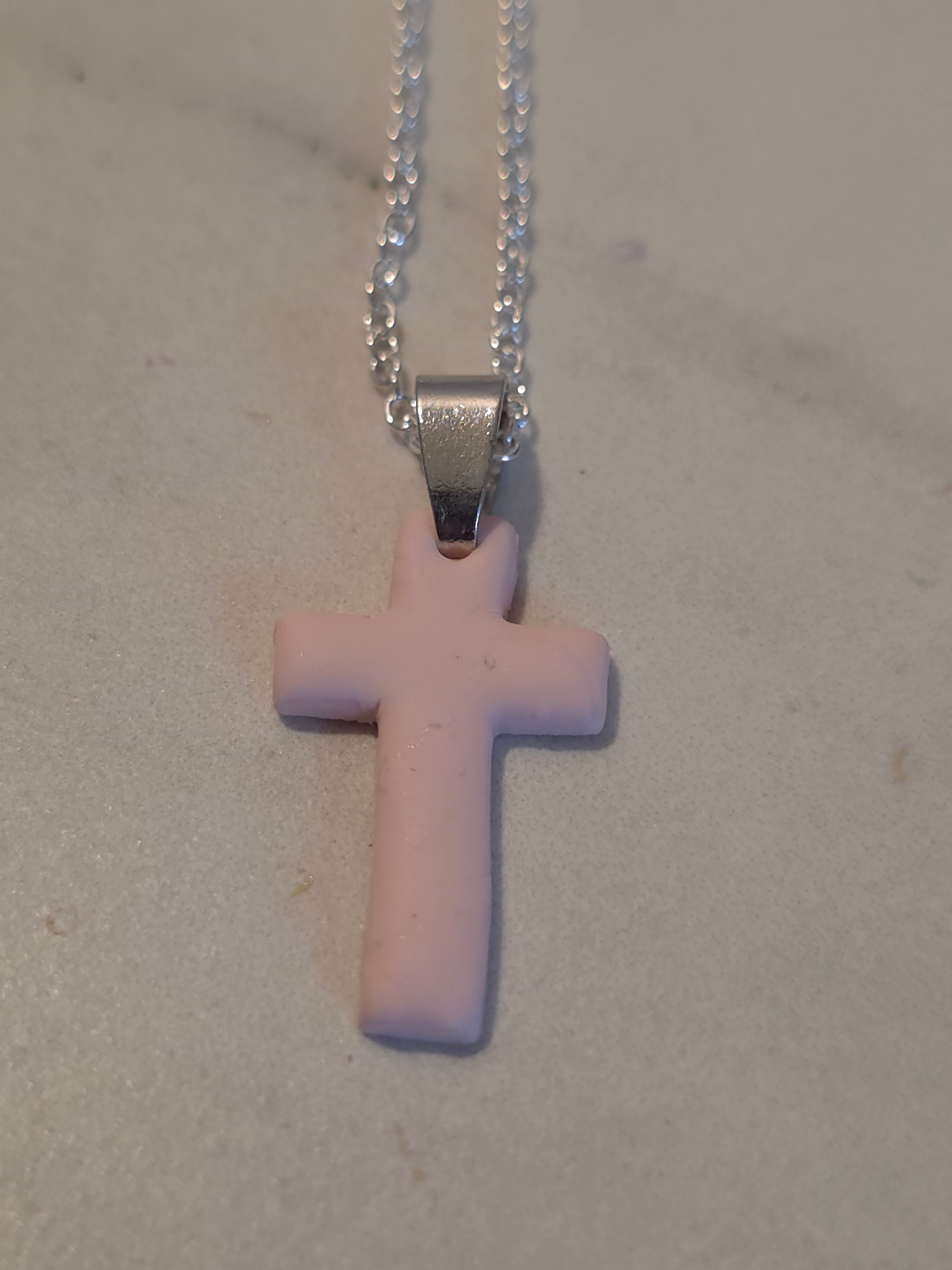 Clay Cross Necklace