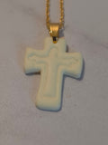 Clay Cross Necklace