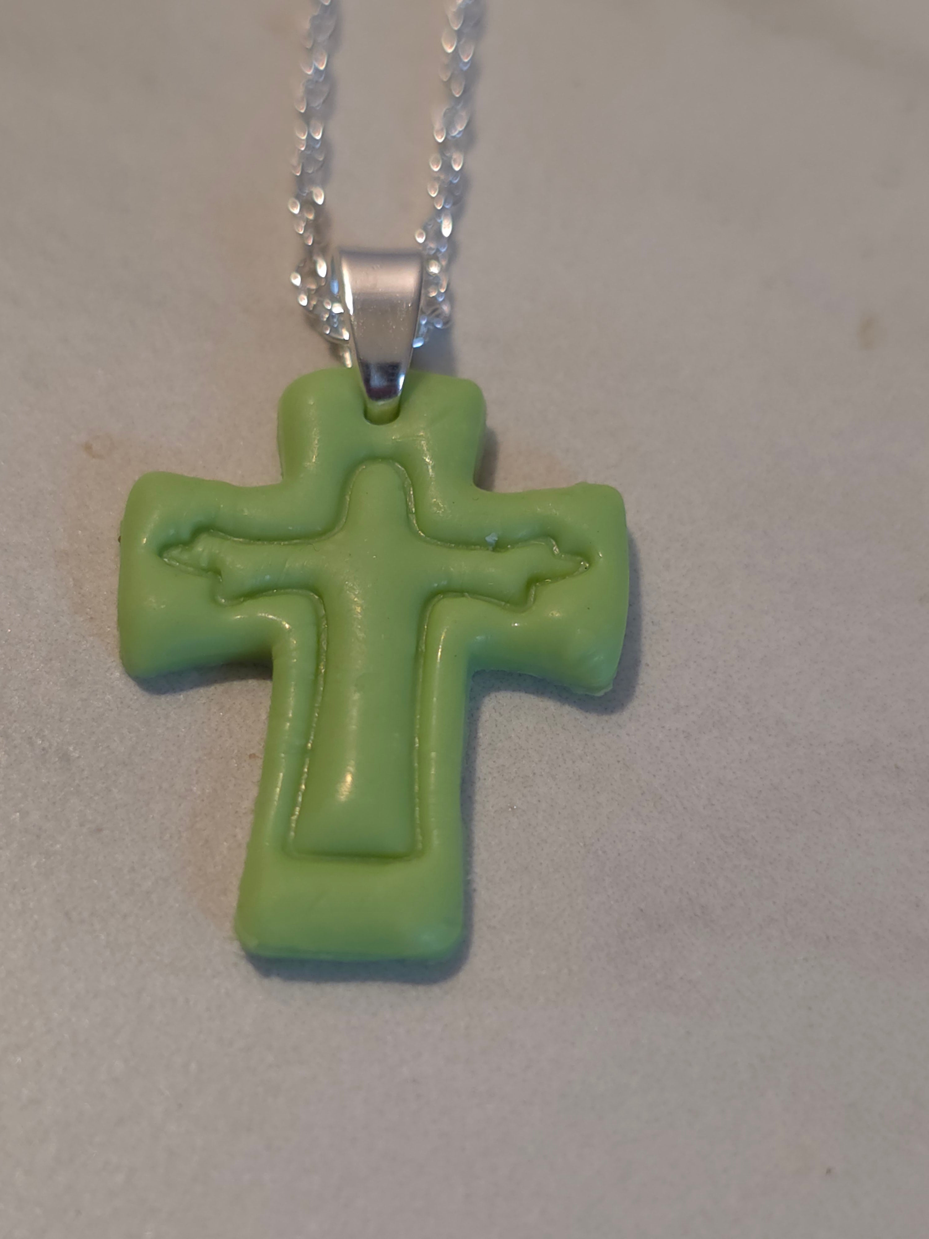 Clay Cross Necklace