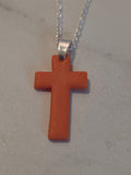 Clay Cross Necklace