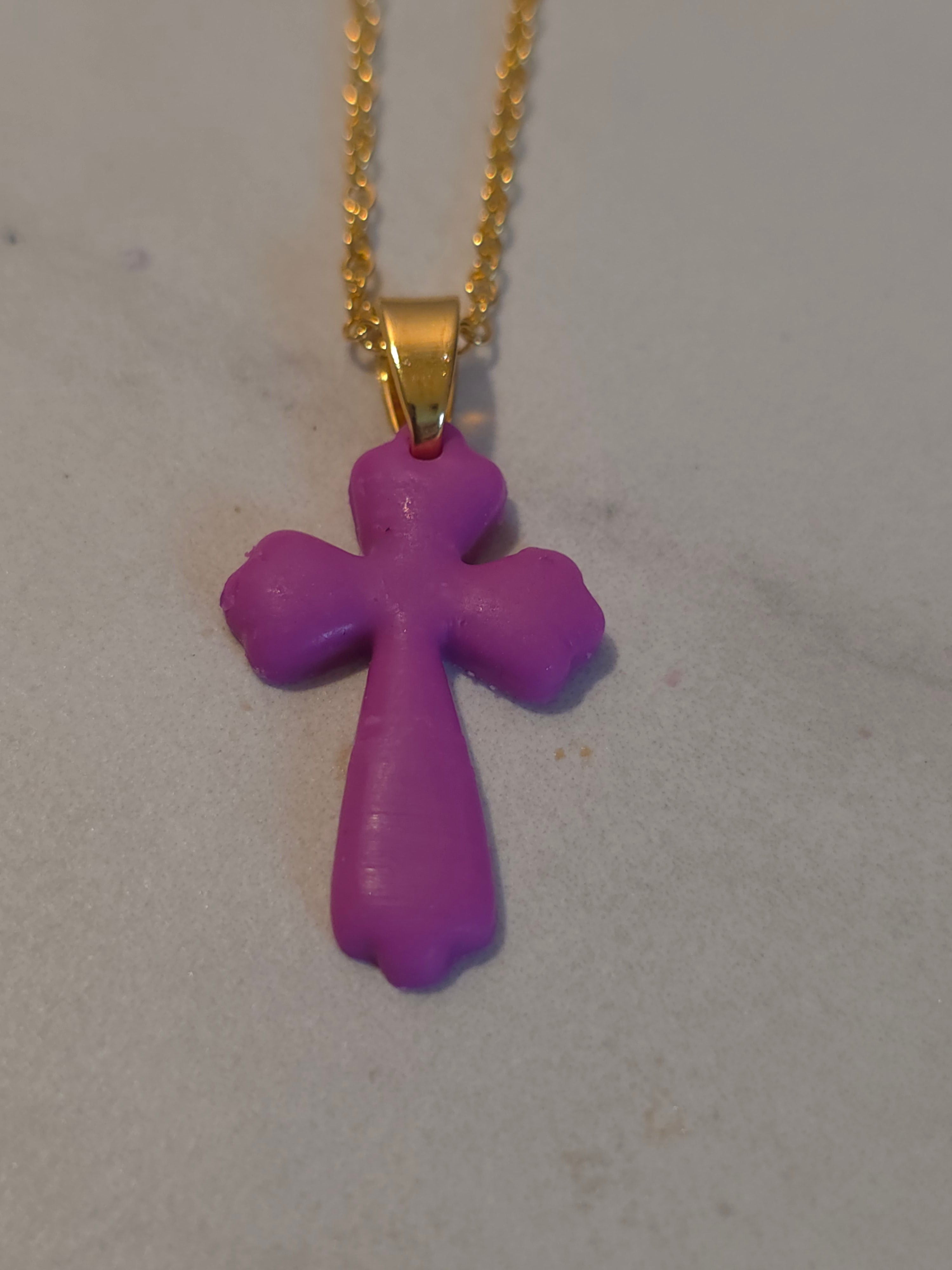 Clay Cross Necklace