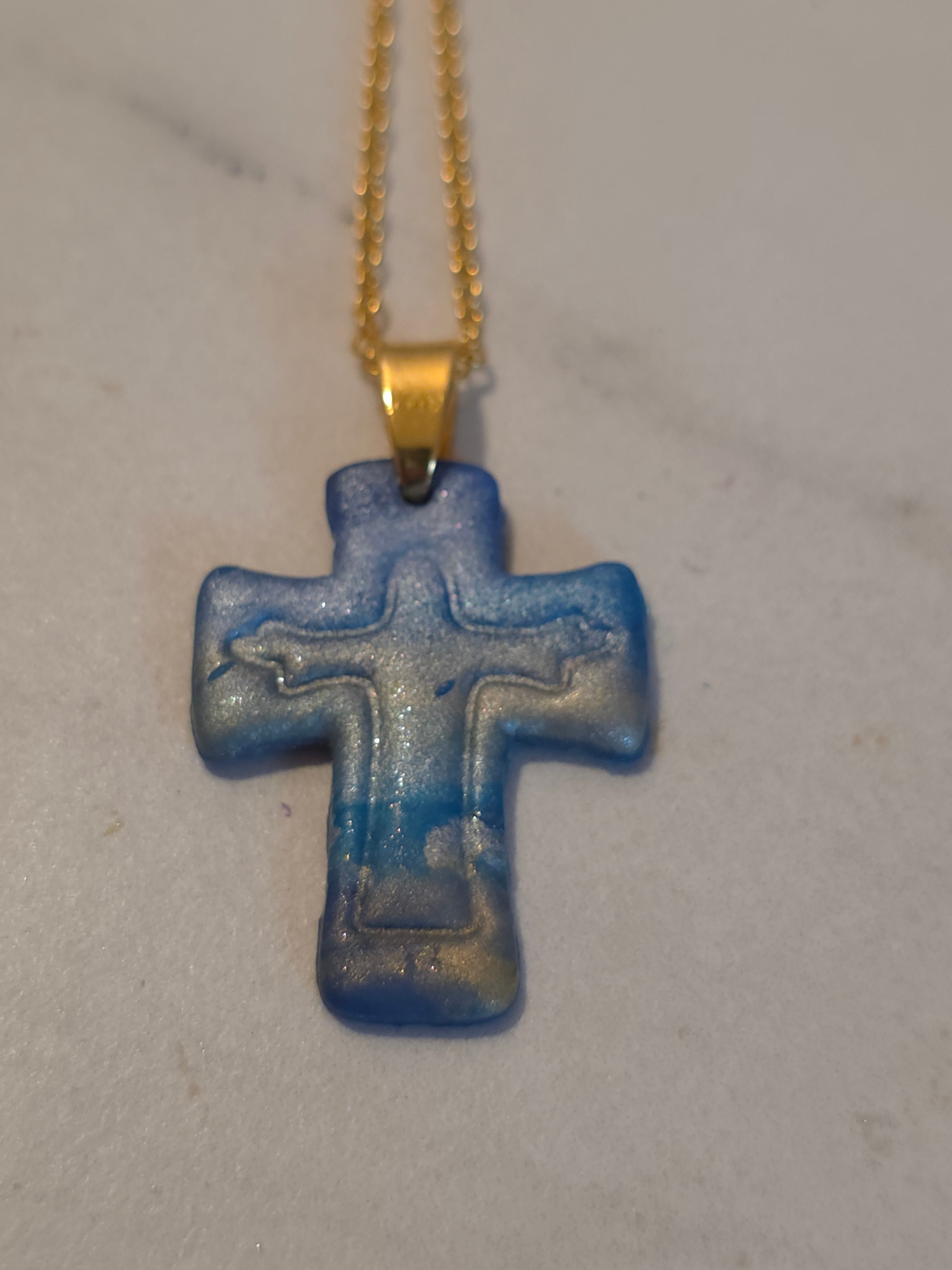 Clay Cross Necklace