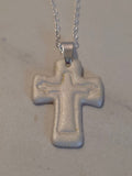 Clay Cross Necklace