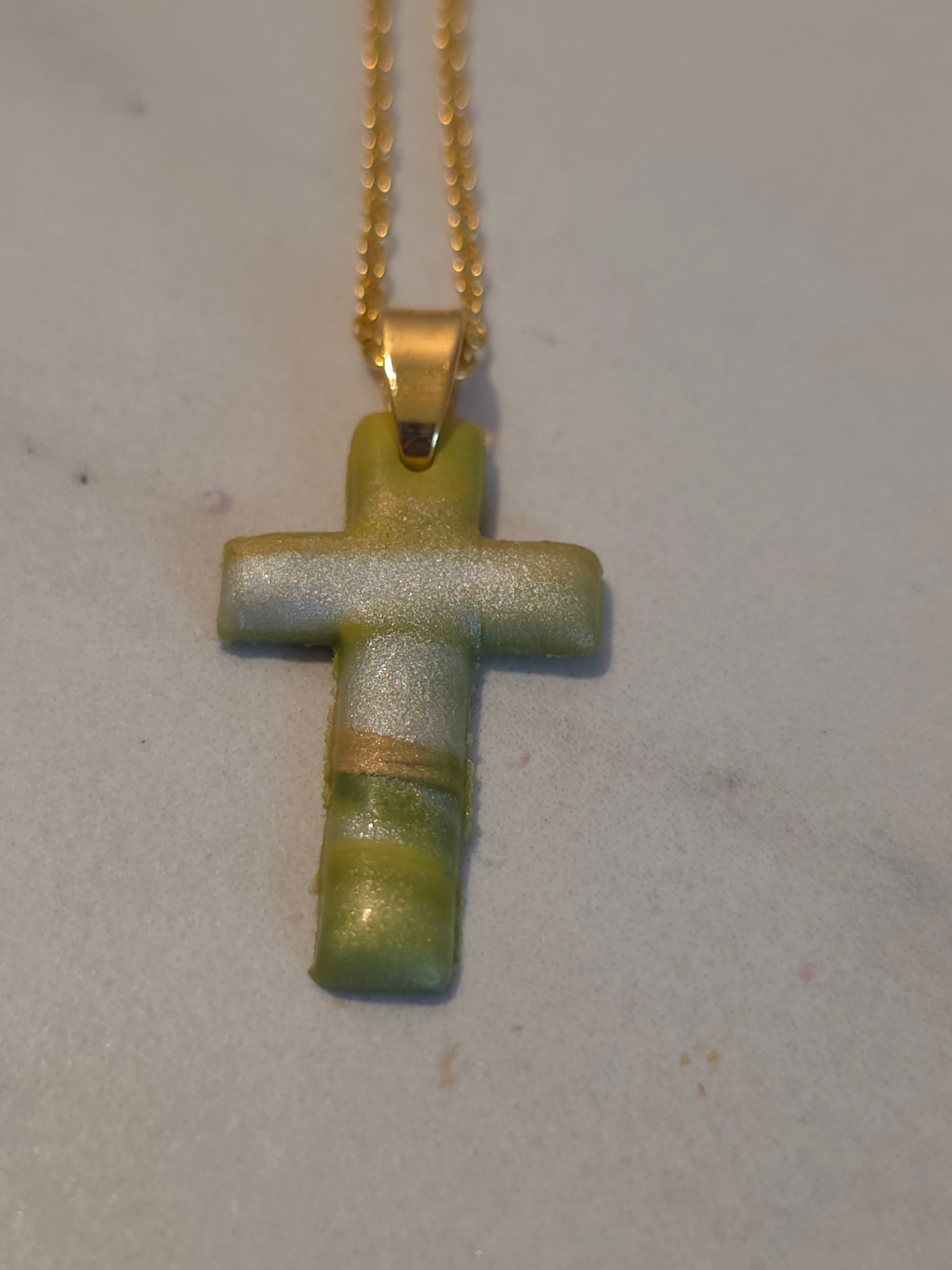 Clay Cross Necklace