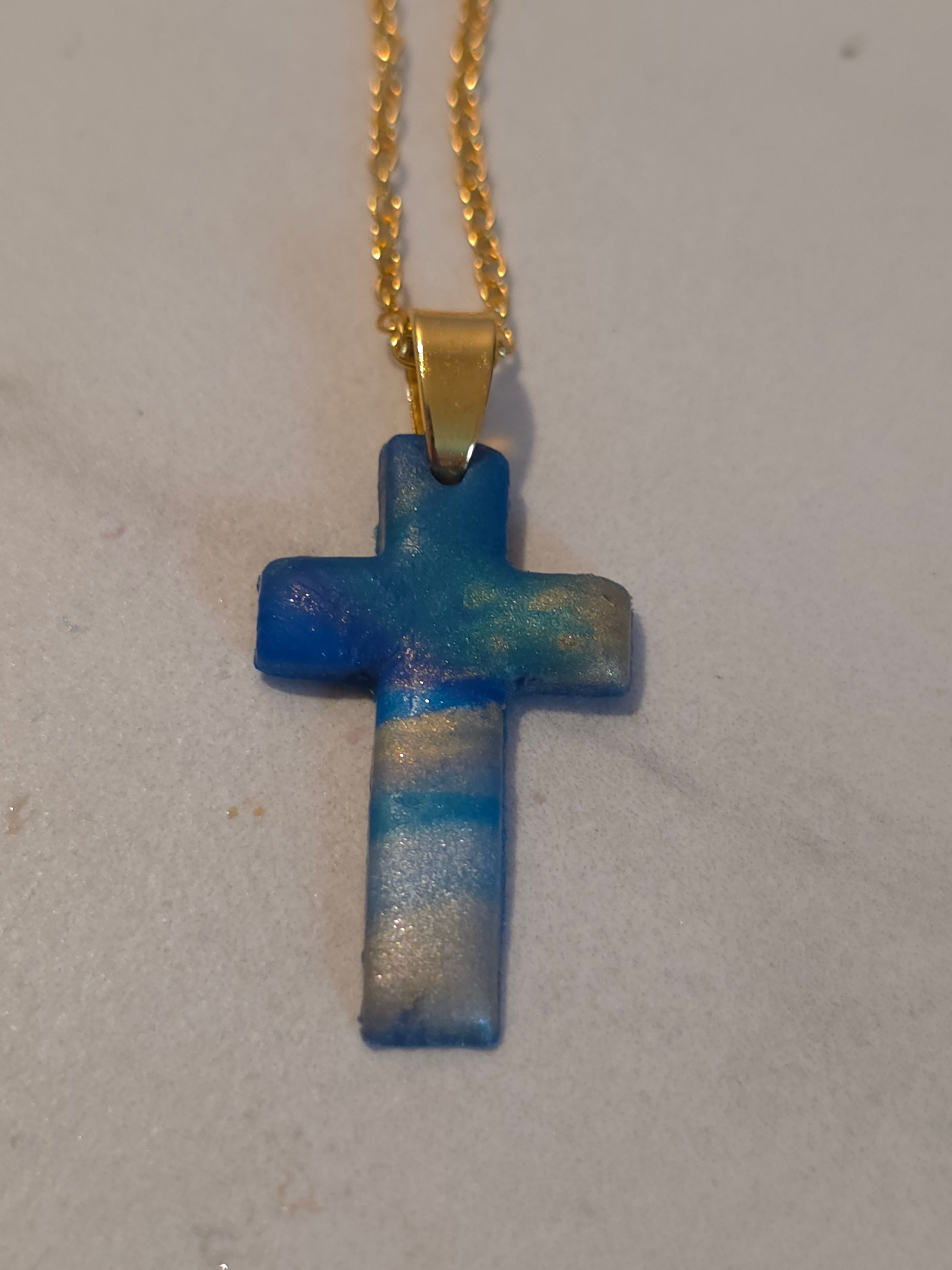 Clay Cross Necklace