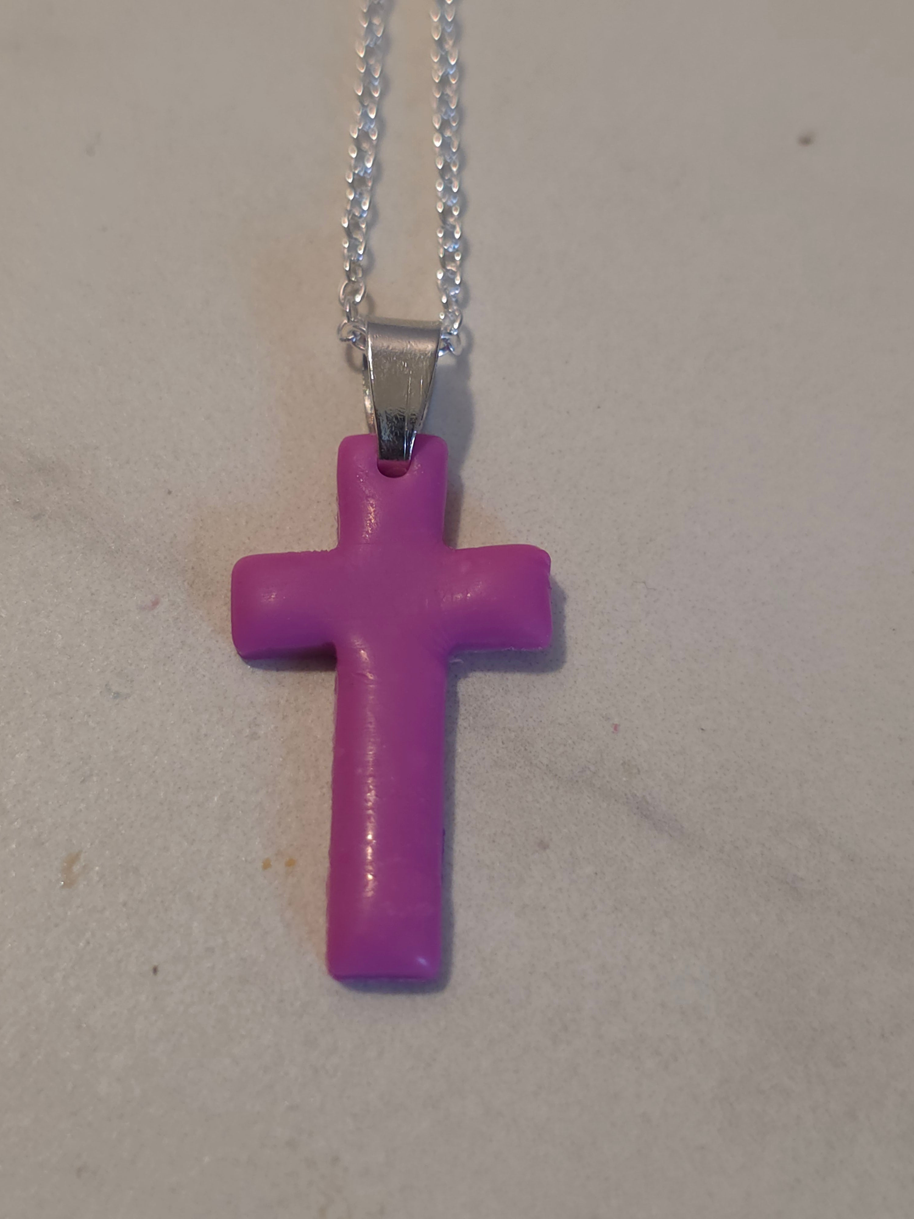 Clay Cross Necklace