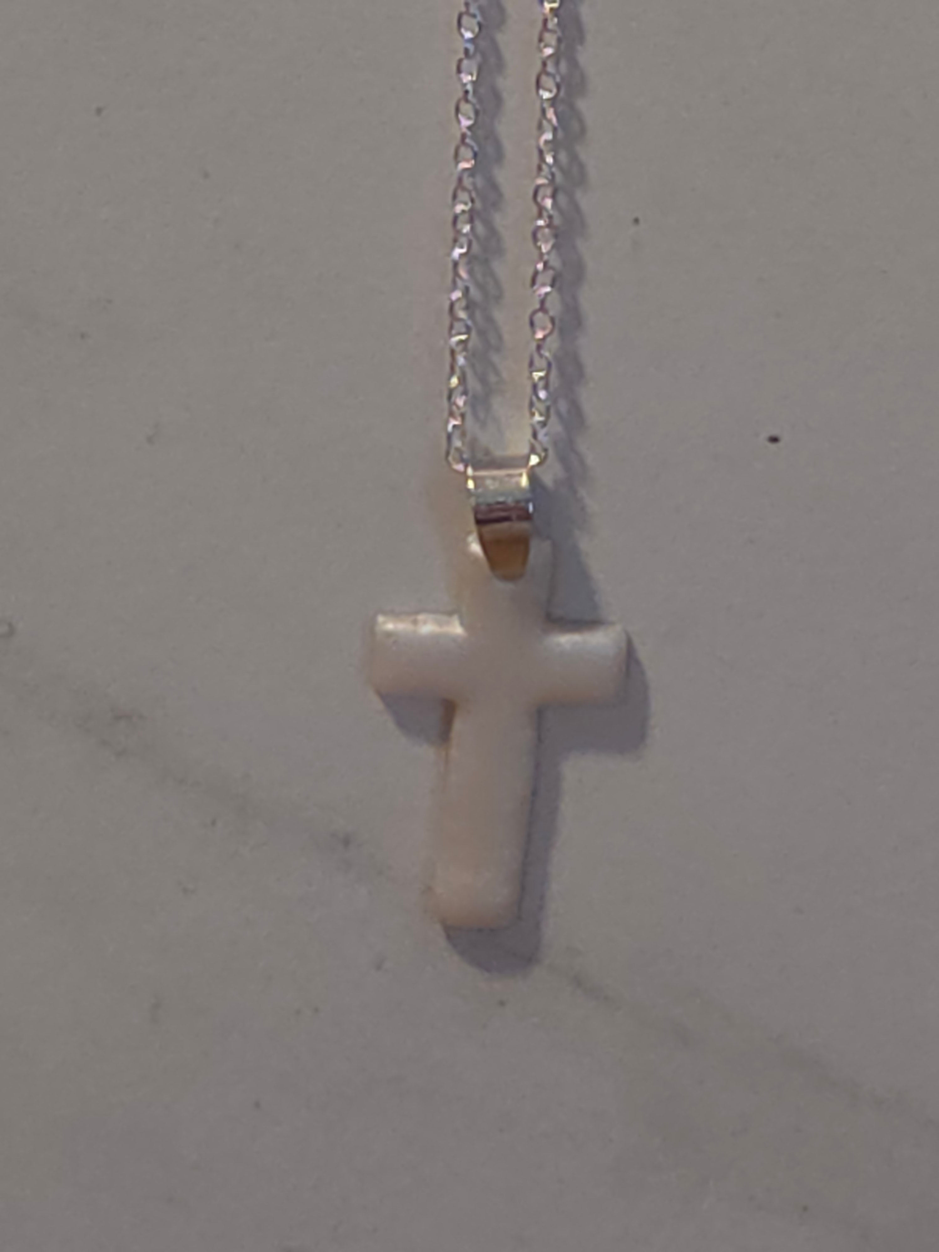 Clay Cross Necklace