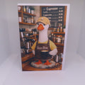 Barista Porch Goose Greeting Card