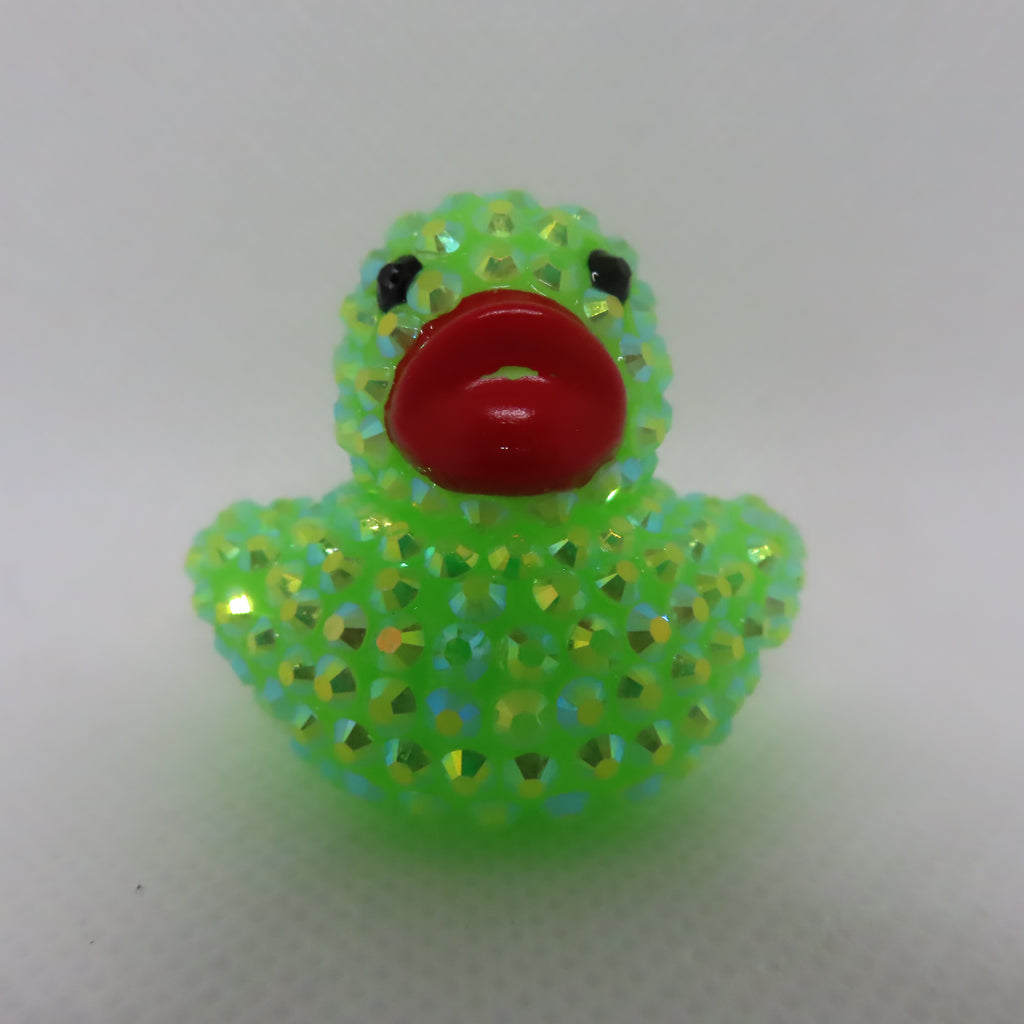 Blinged Green Duck