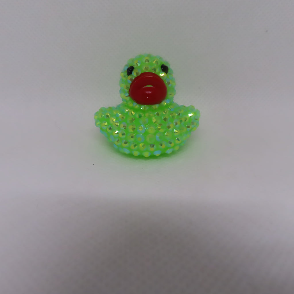 Blinged Green Duck