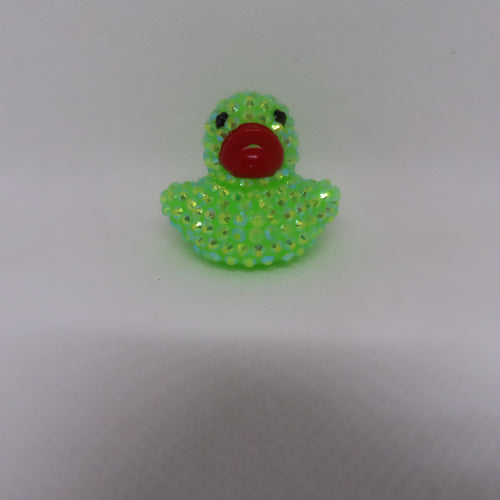Blinged Green Duck