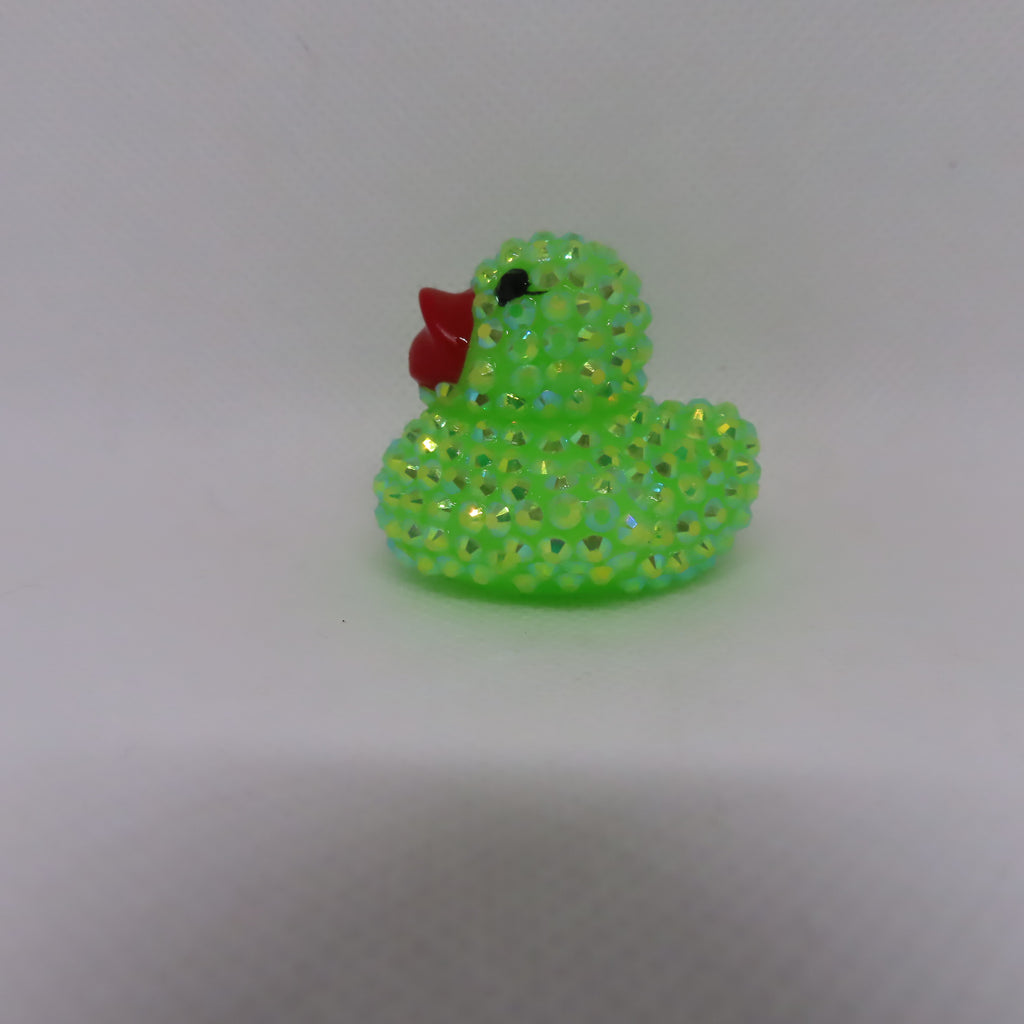 Blinged Green Duck