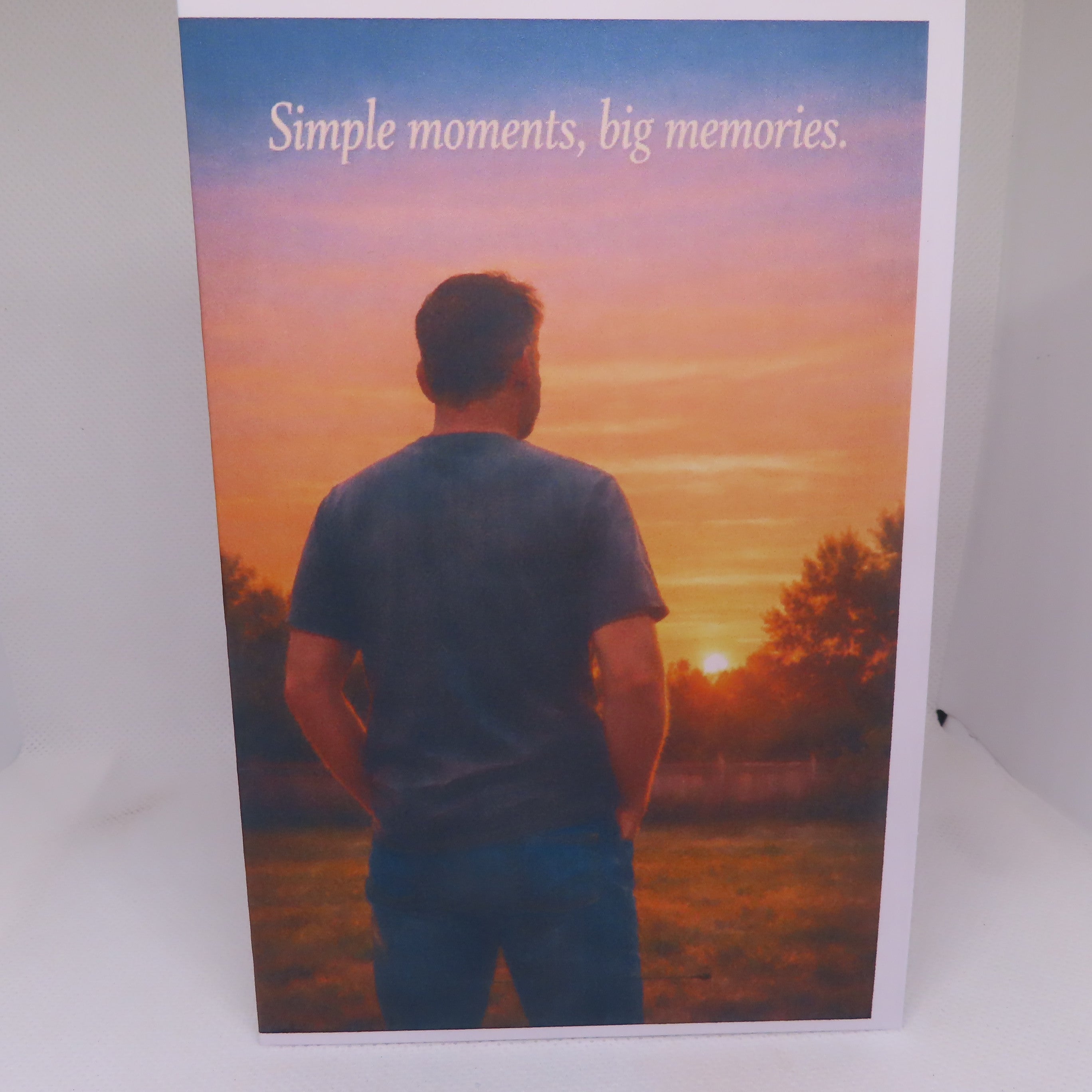 Simple Moments, Big Memories Greeting Card