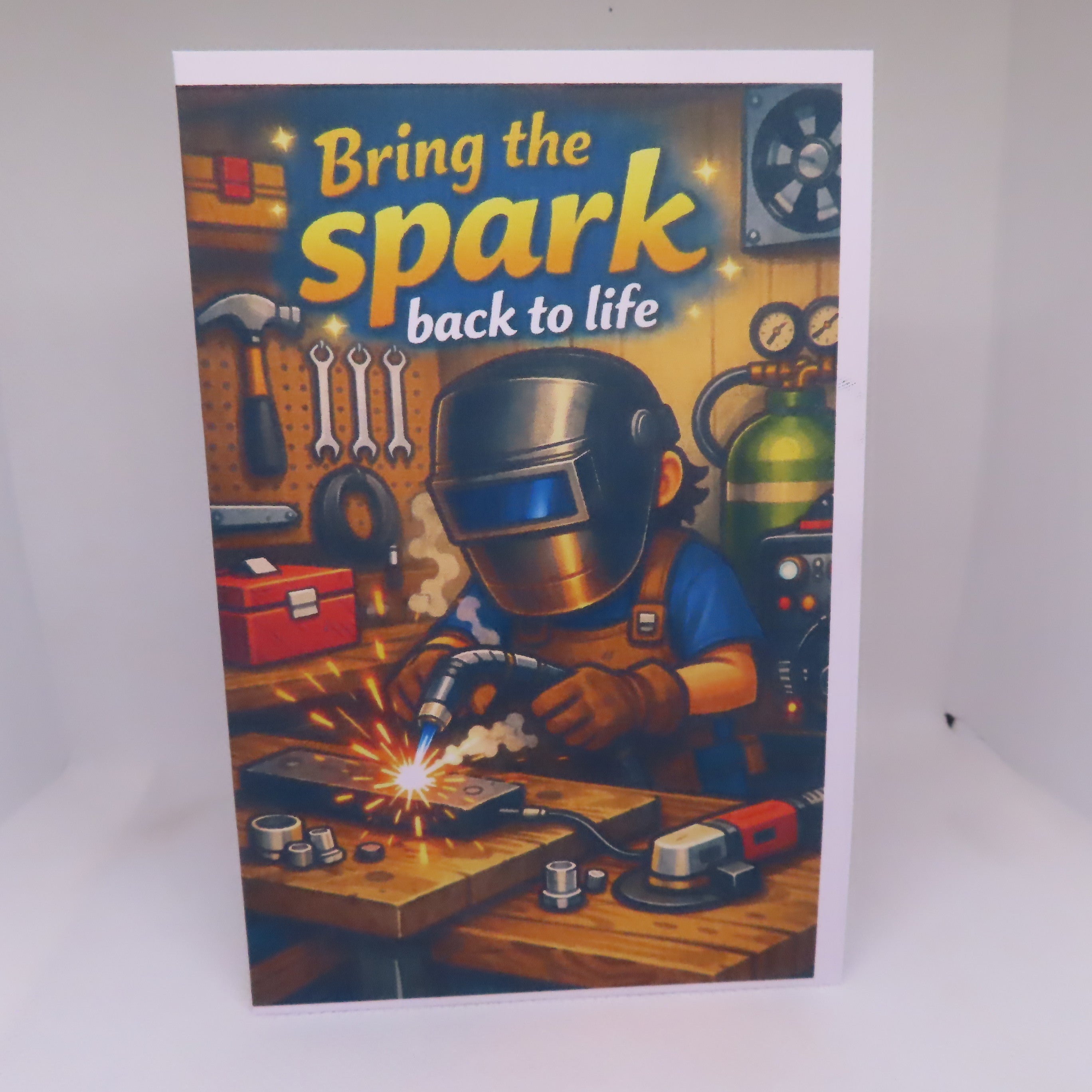 Bring The Spark Back to Life Greeting Card