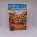 Let's Wander, Taste, and Talk a While Greeting Card