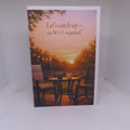 Let's Catch Up, No Wi-Fi Needed Greeting Card