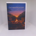 Good Company Beats Good Signal Greeting Card