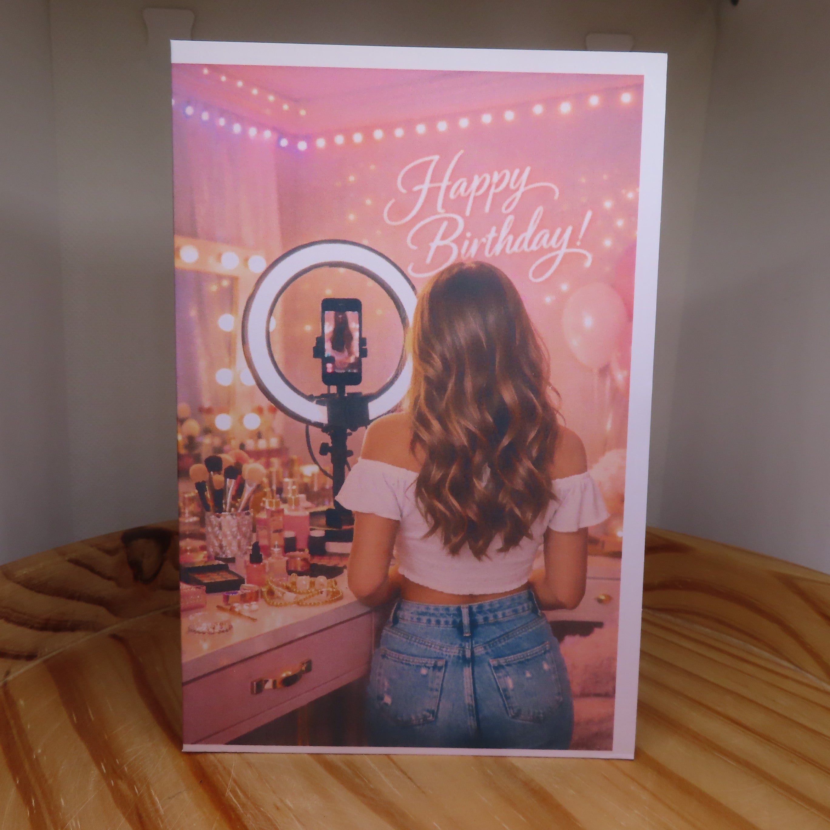Social Media Birthday Card
