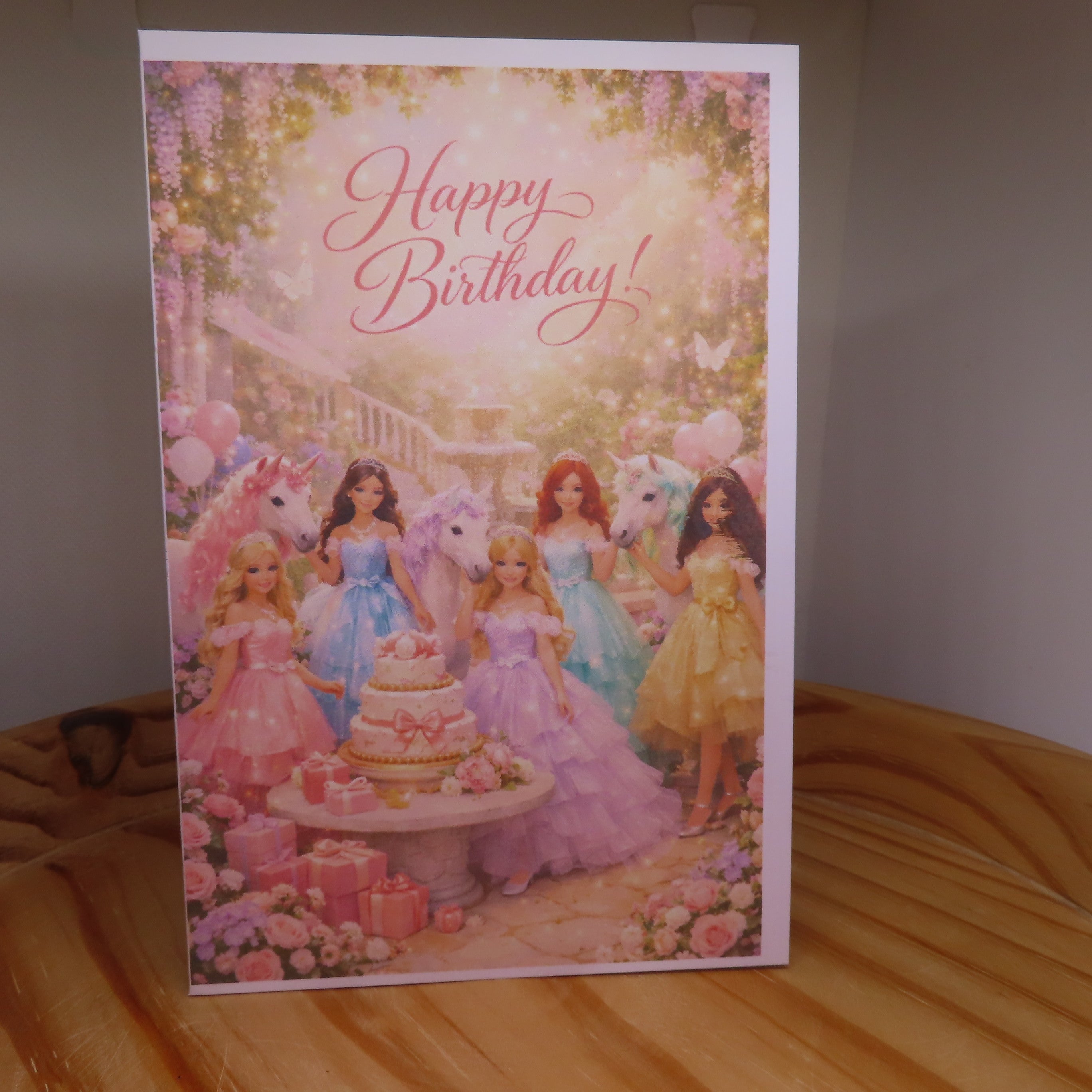 Princess Birthday Card