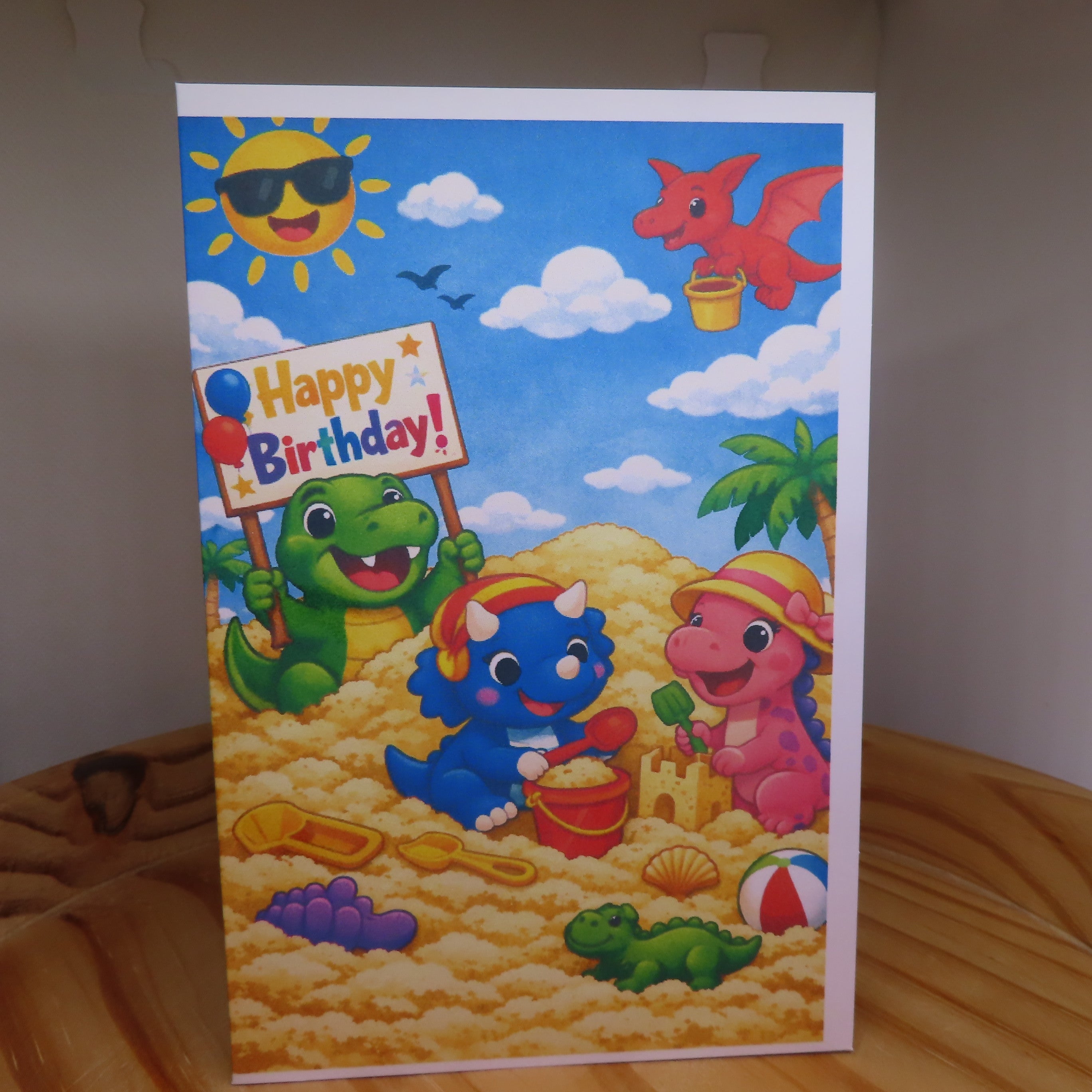 Dinosaur Birthday Card