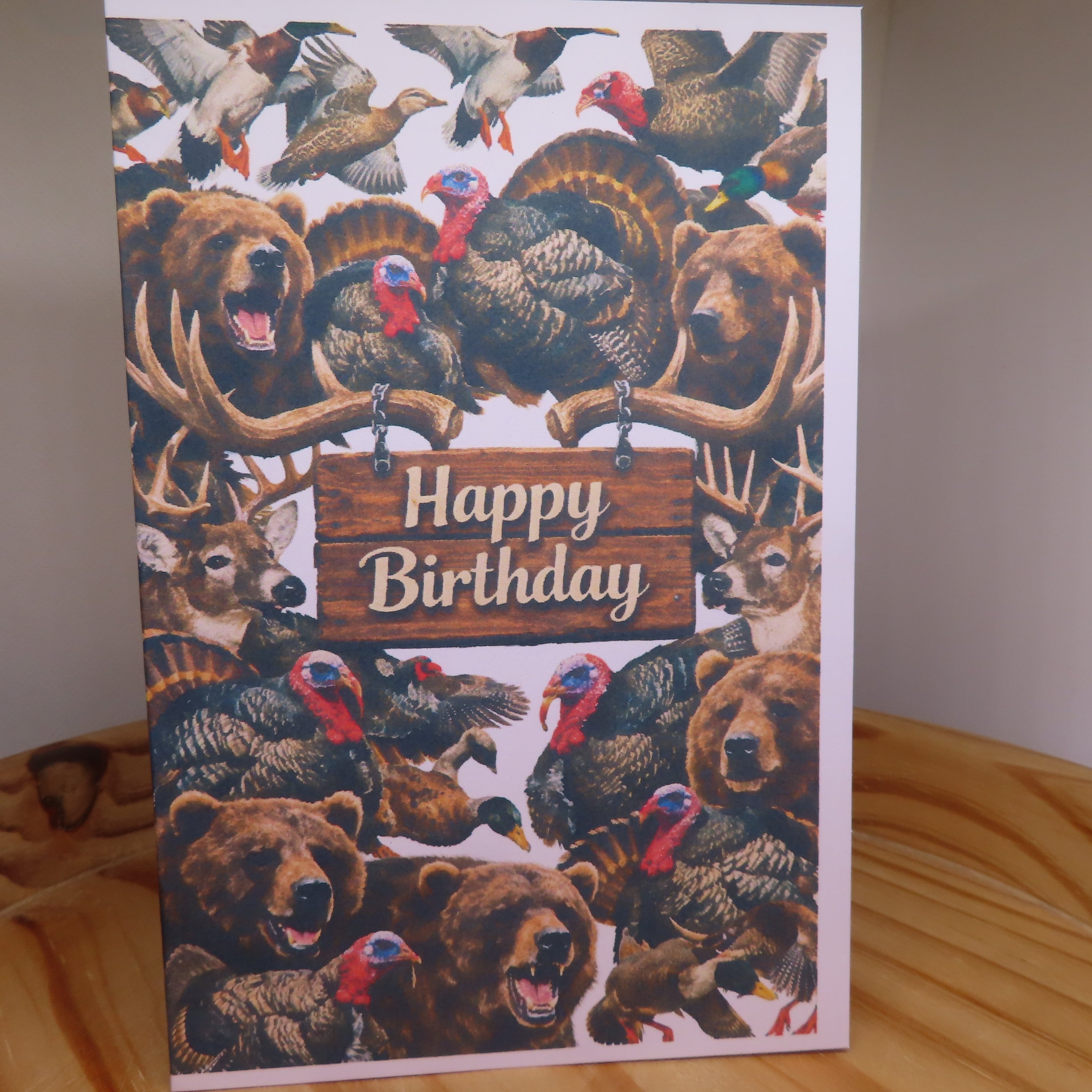 Wild Game Birthday Card
