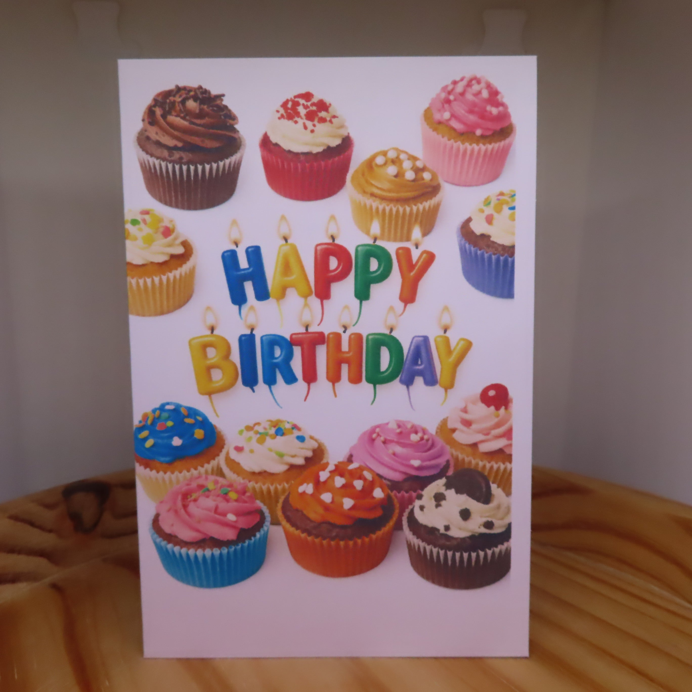 Cupcake Birthday Card