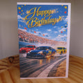 Race Car Birthday Card