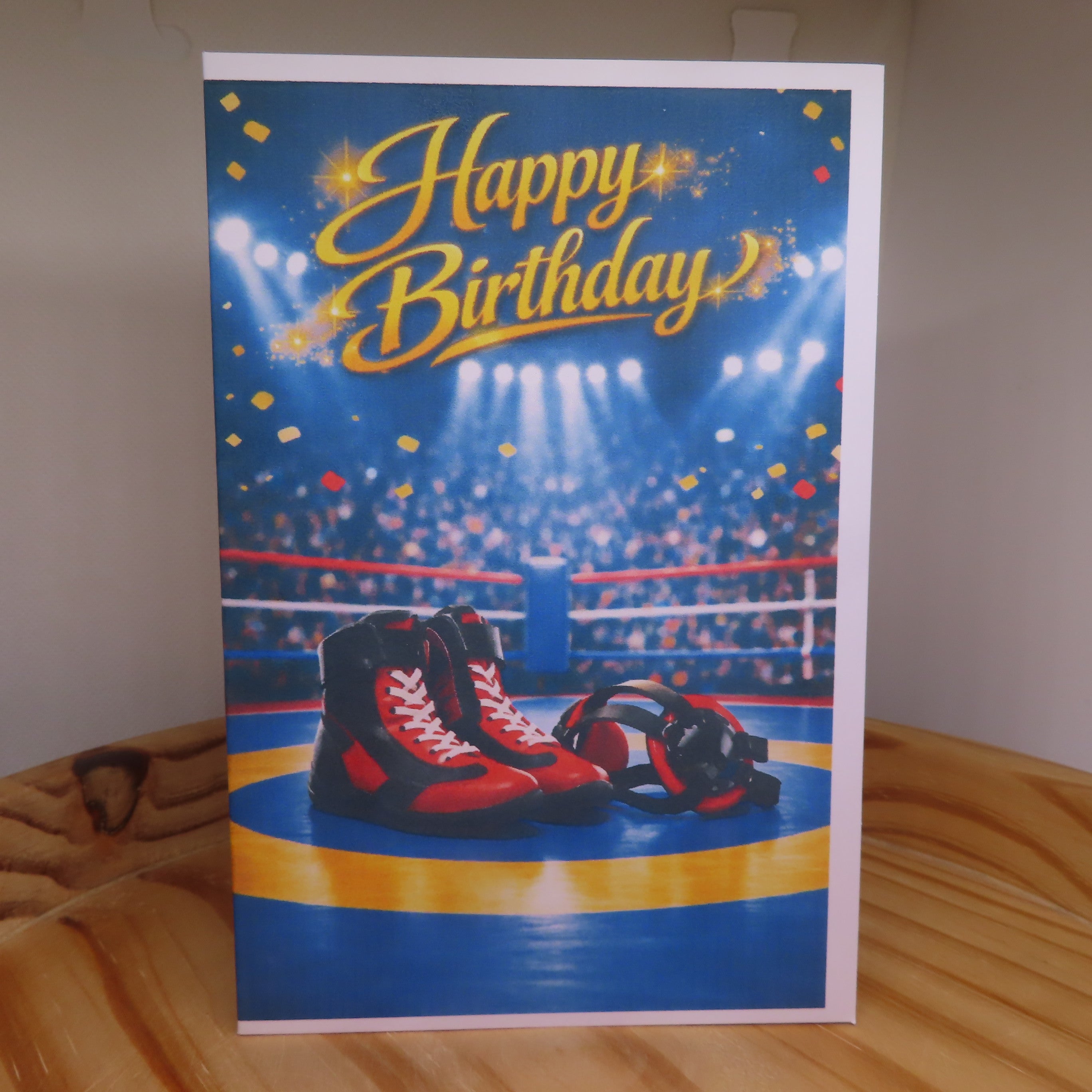 Wrestling Birthday Cards