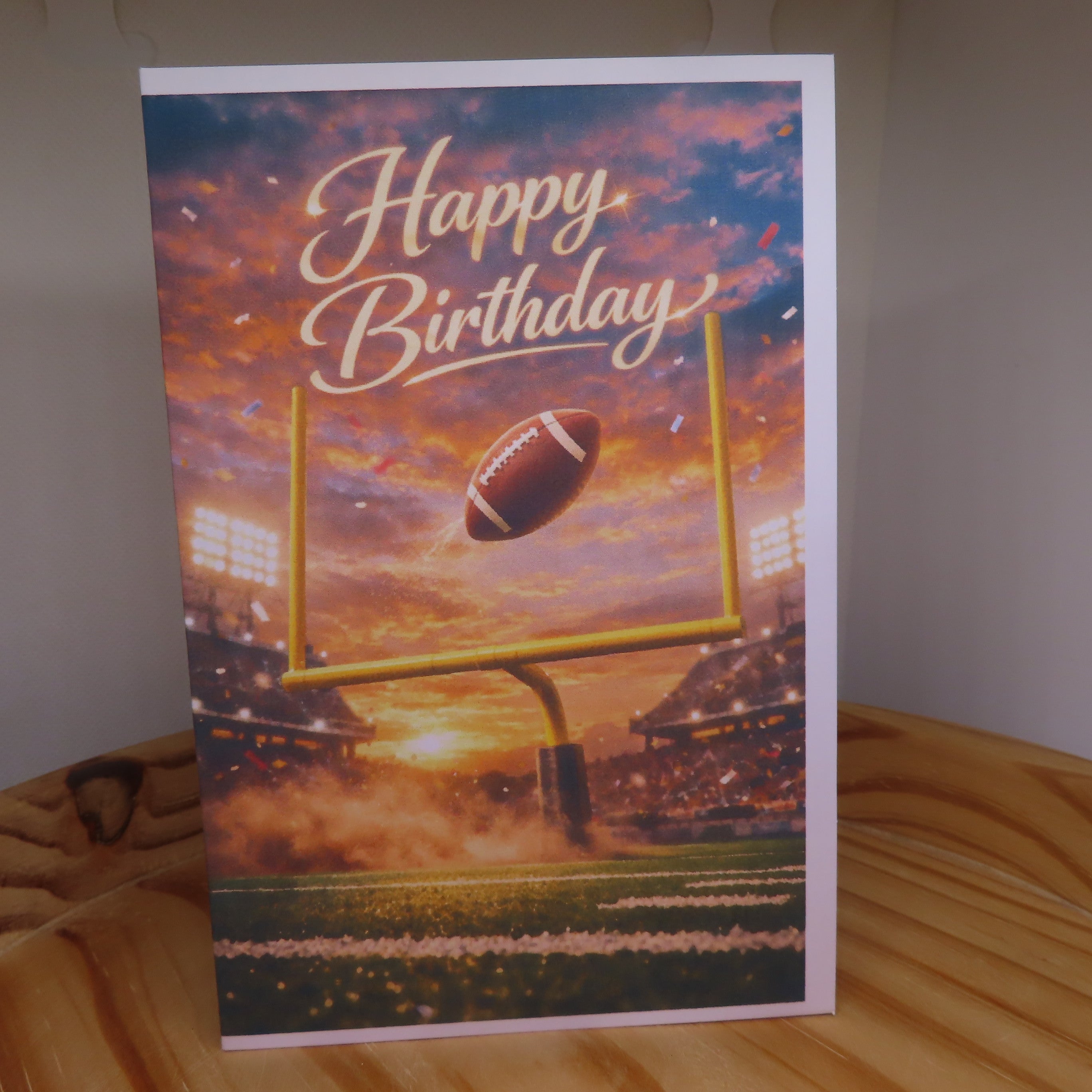 Football Birthday Card