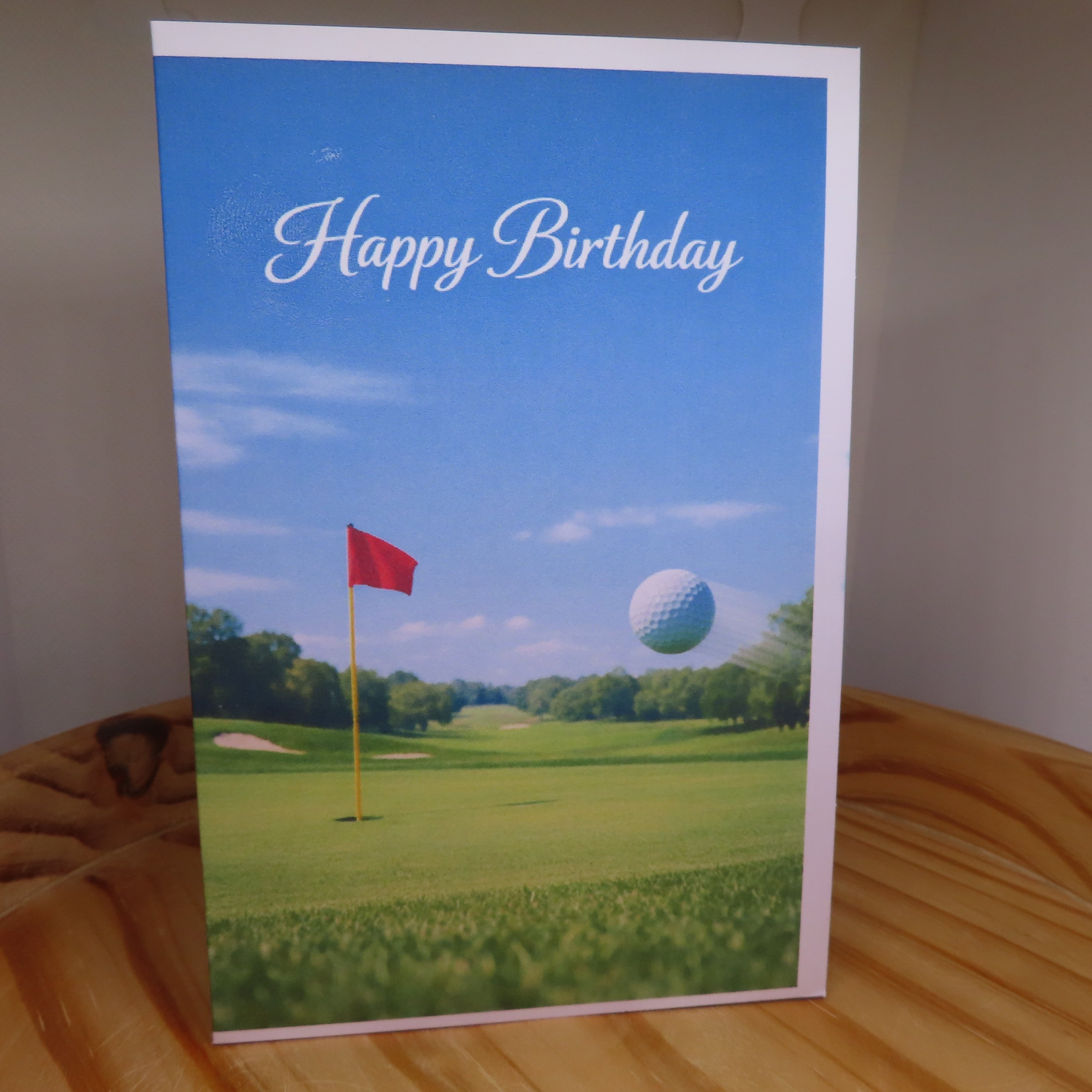 Golf Birthday Card