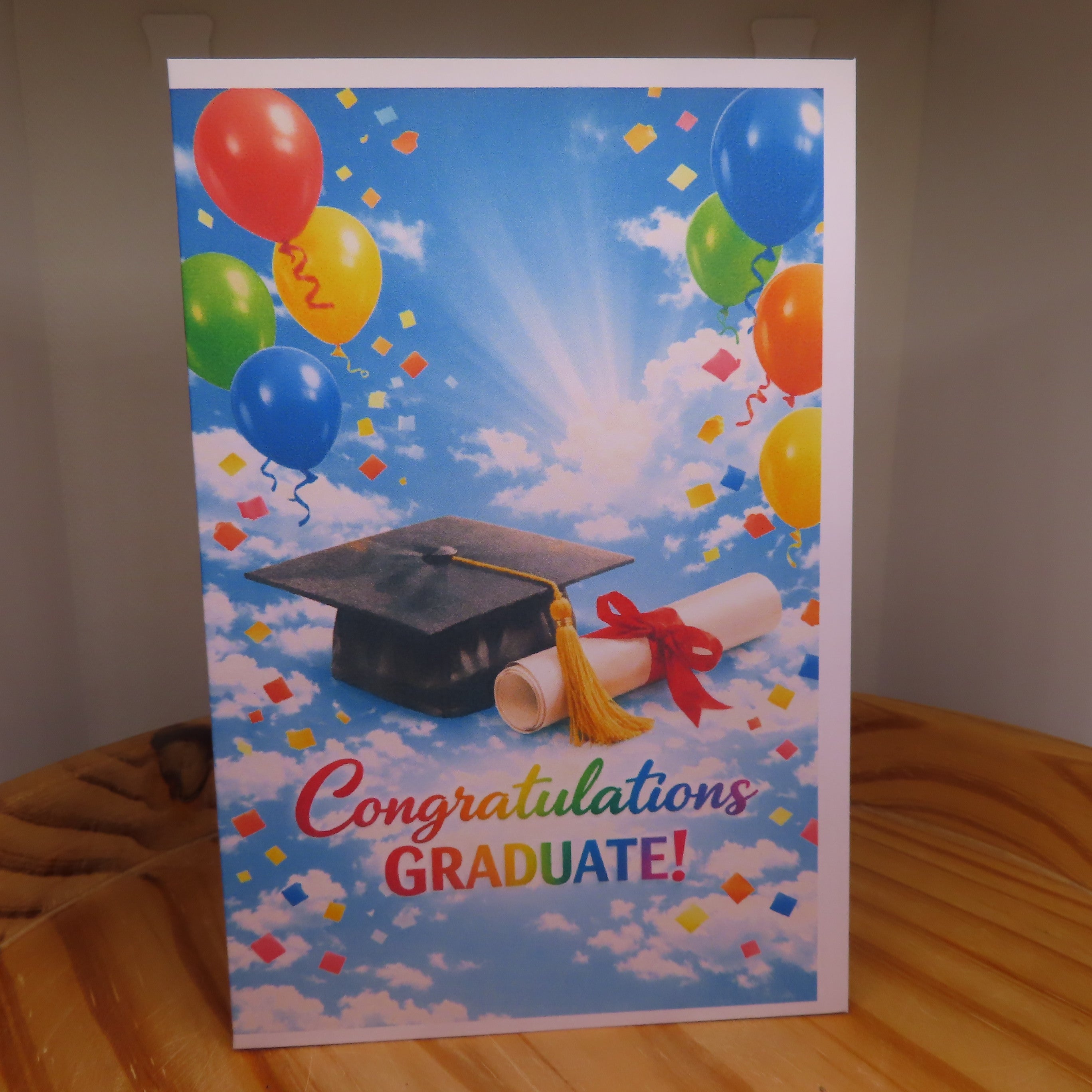 Vibrant Graduation Card