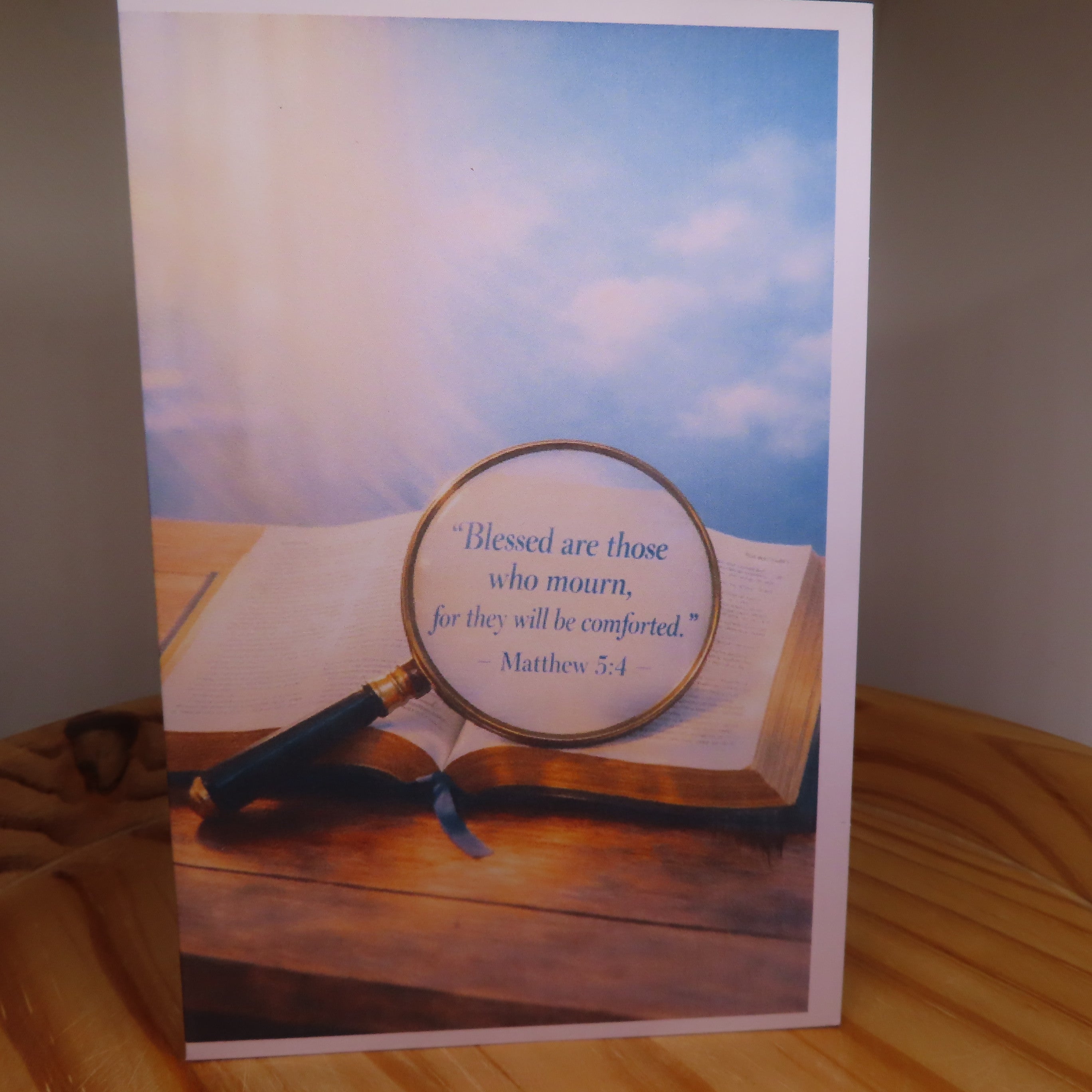 Matthew 5:4 Bereavement Card
