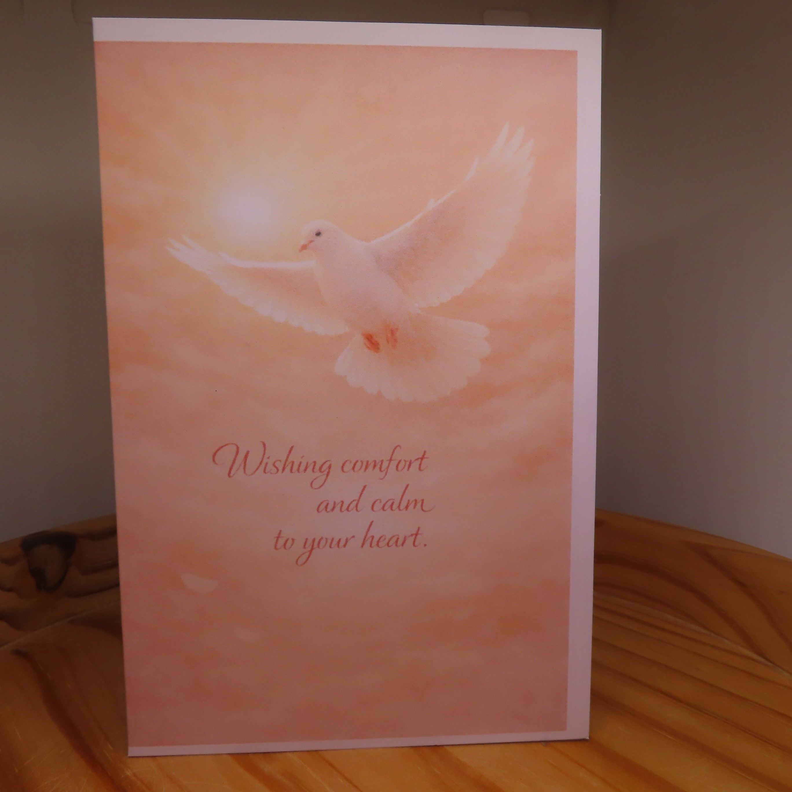 Wishing You Comfort and Calm to Your Heart Card