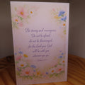 Joshua 1:9 Encouragement Greeting Card